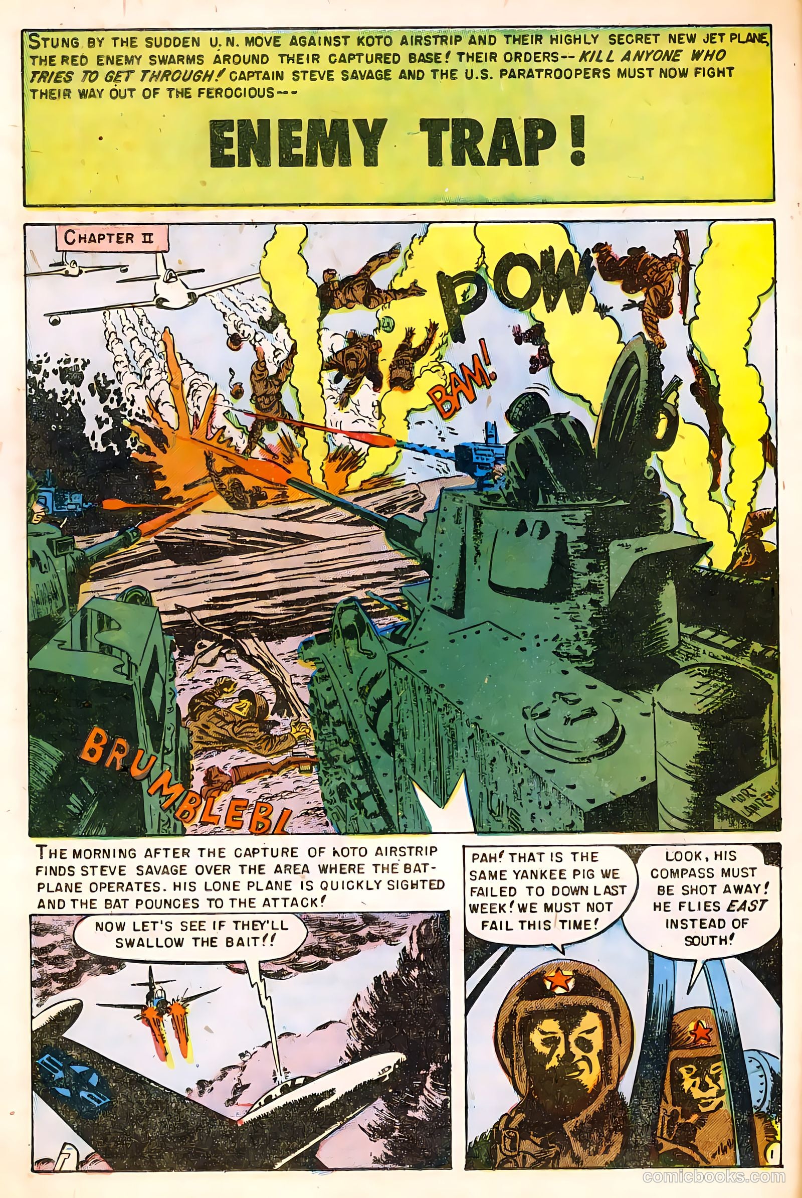 Captain Steve Savage #8 (1955) — page 12 of 36