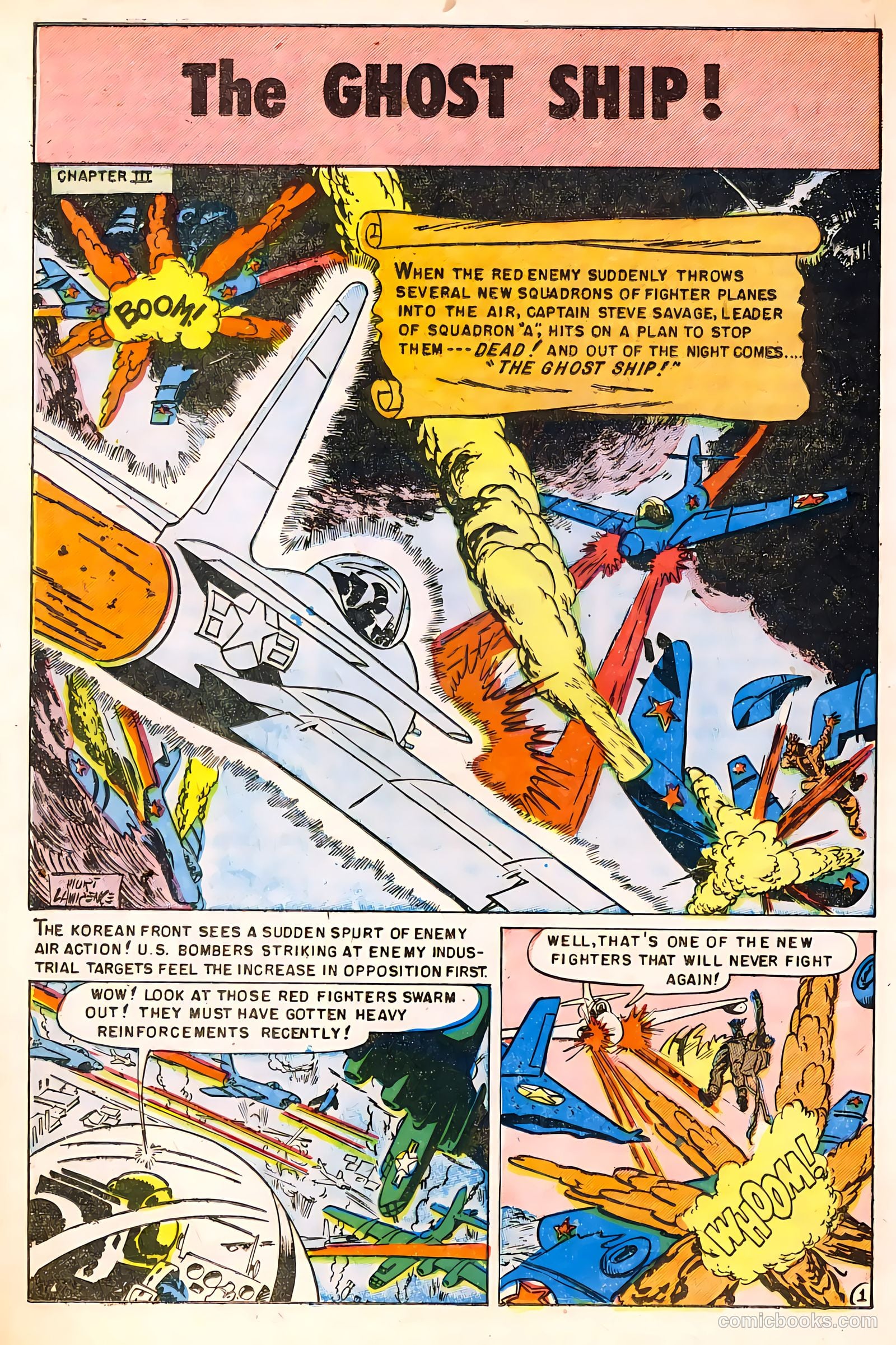 Captain Steve Savage #8 (1955) — page 20 of 36