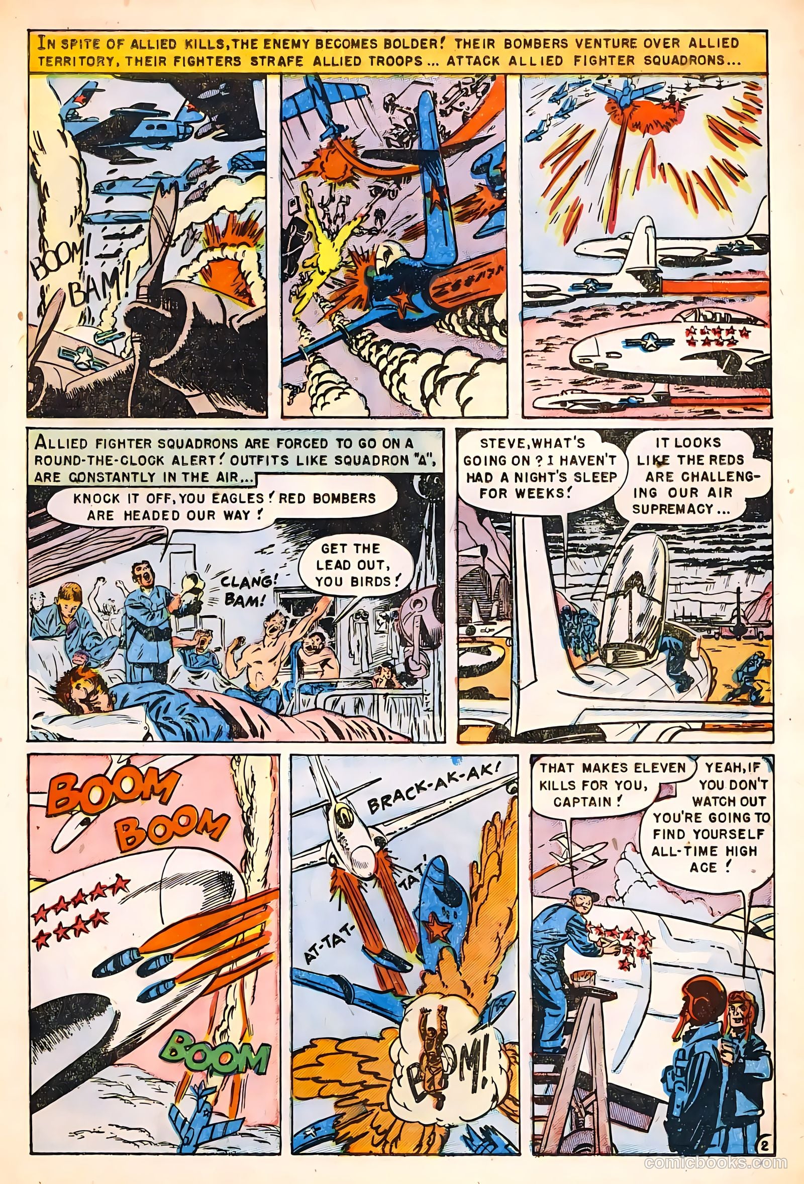 Captain Steve Savage #8 (1955) — page 21 of 36
