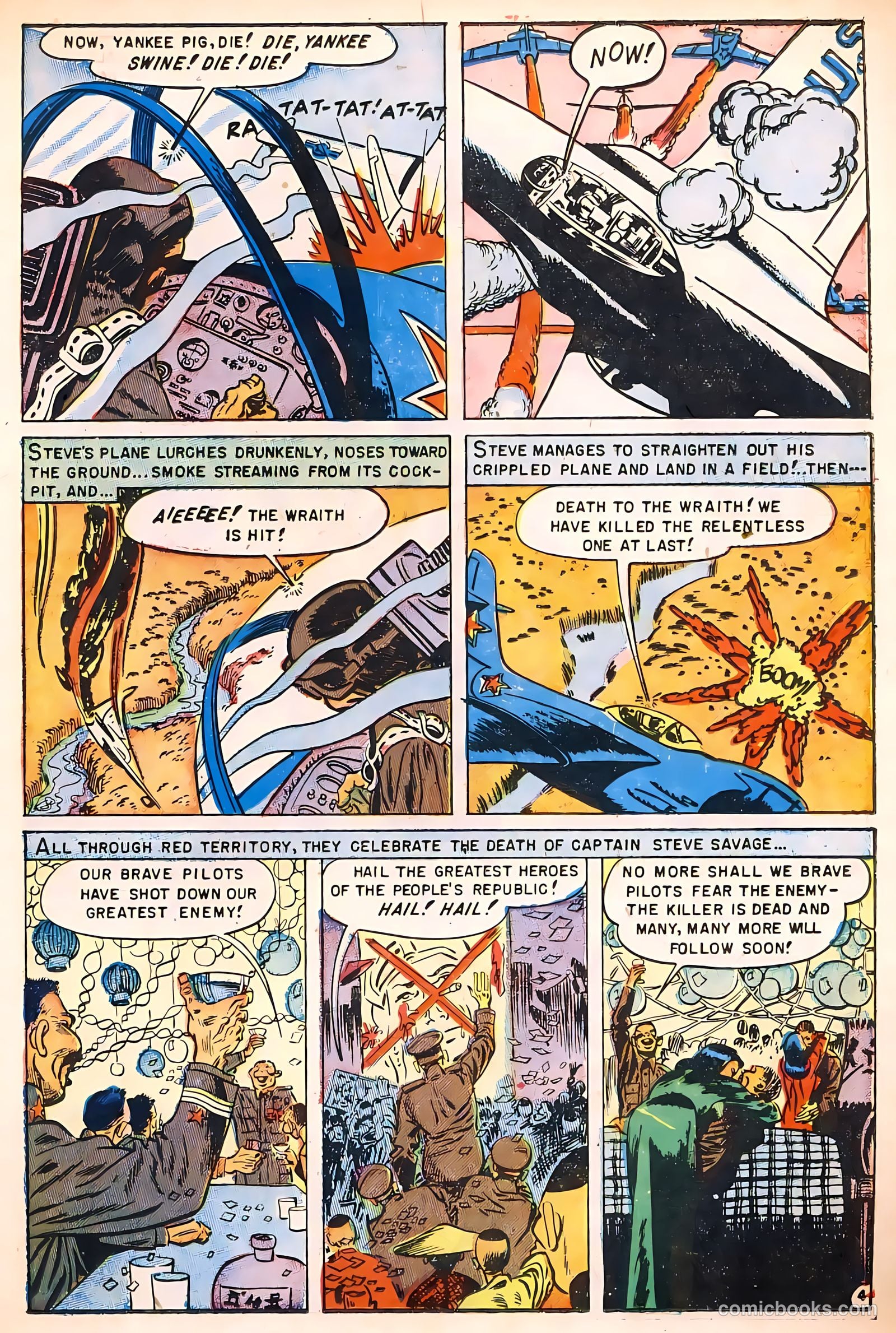 Captain Steve Savage #8 (1955) — page 23 of 36