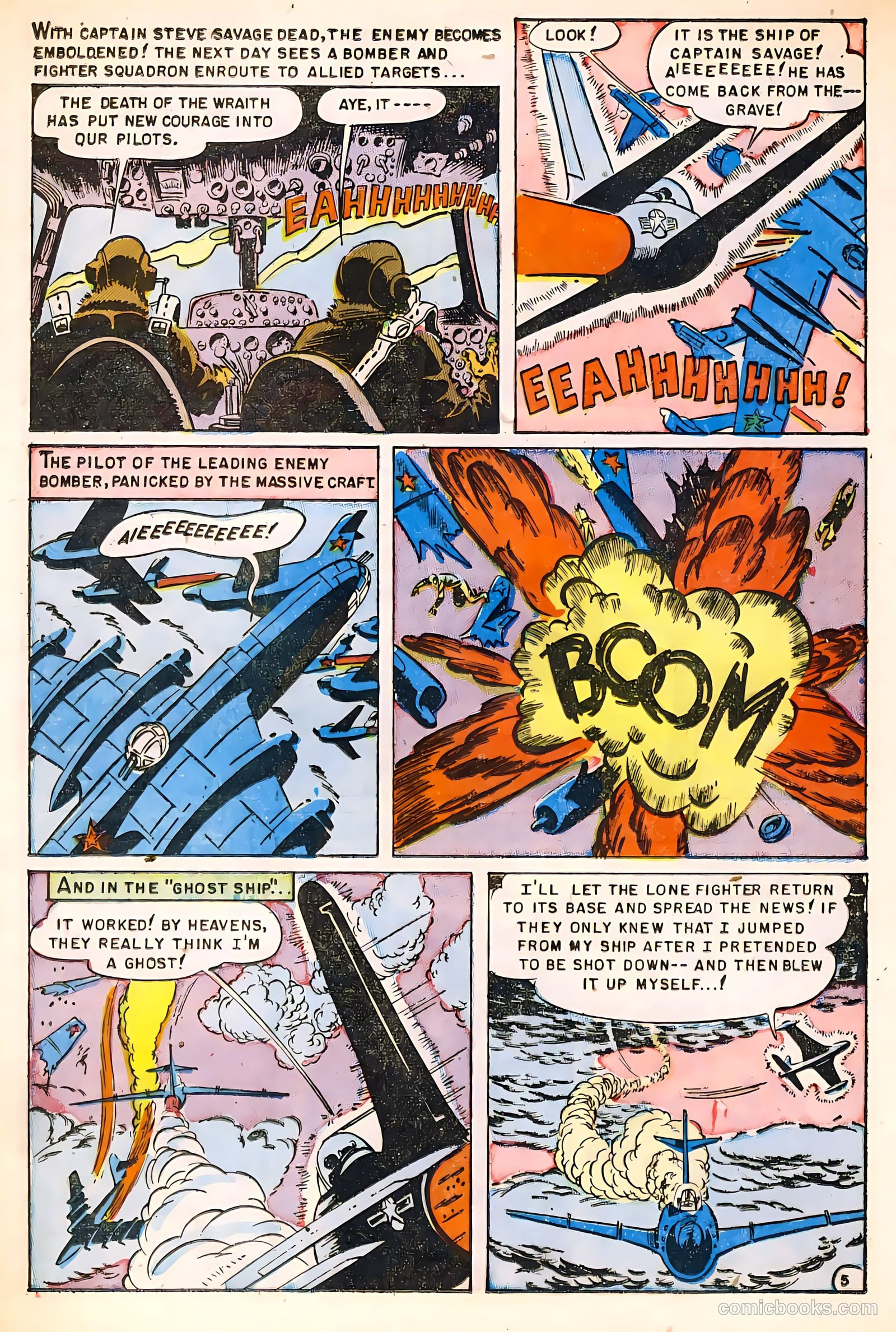 Captain Steve Savage #8 (1955) — page 24 of 36