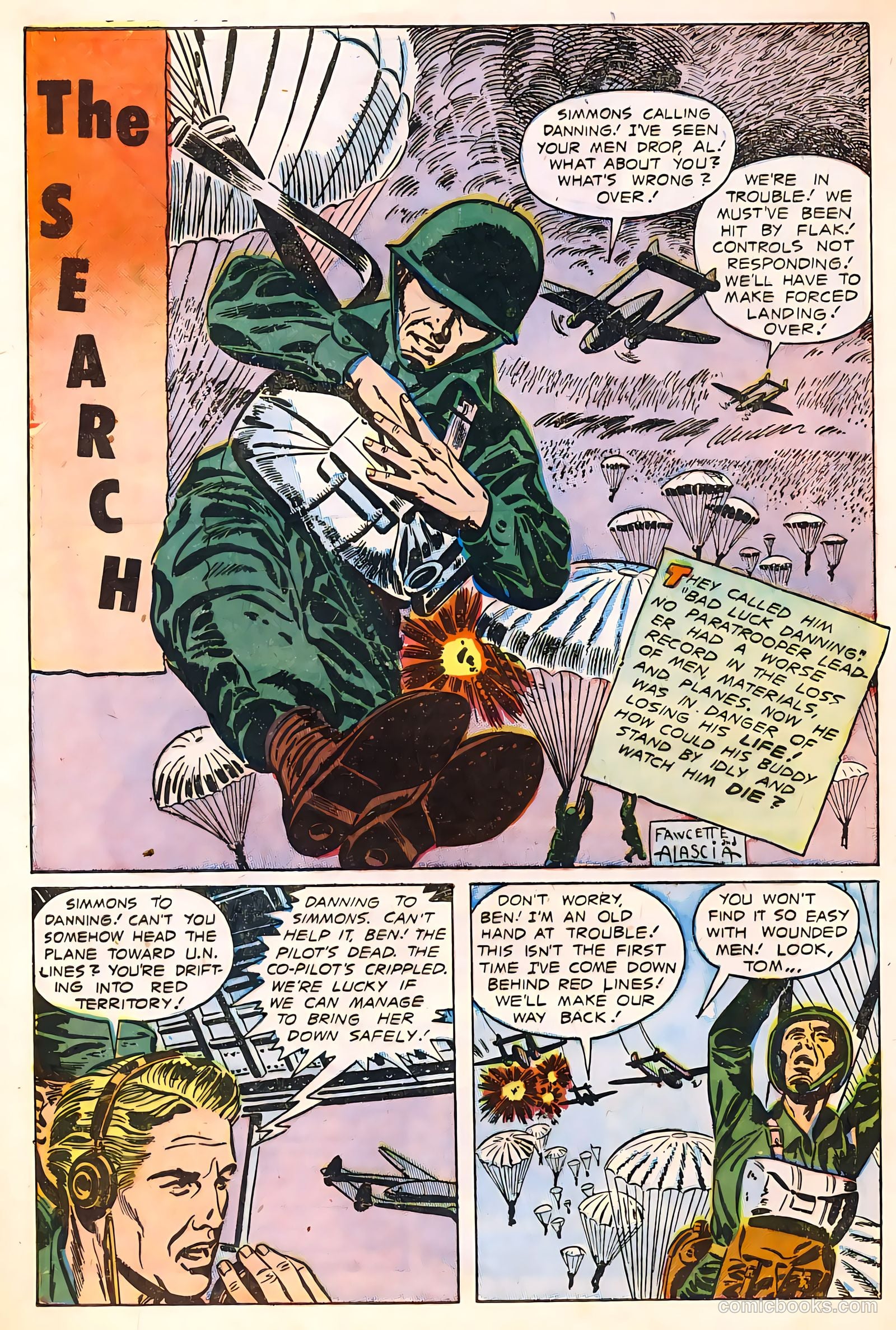 Captain Steve Savage #8 (1955) — page 28 of 36