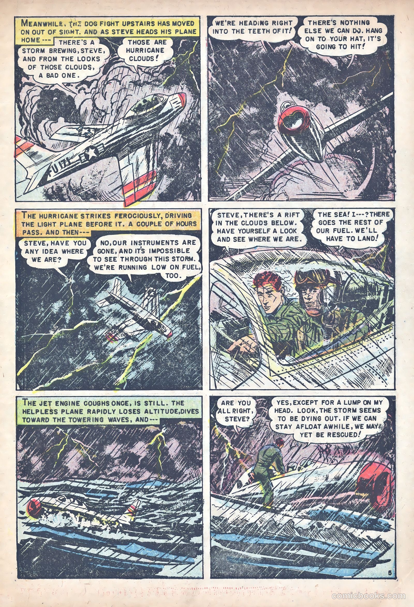 Captain Steve Savage #9 (1955) — page 7 of 36