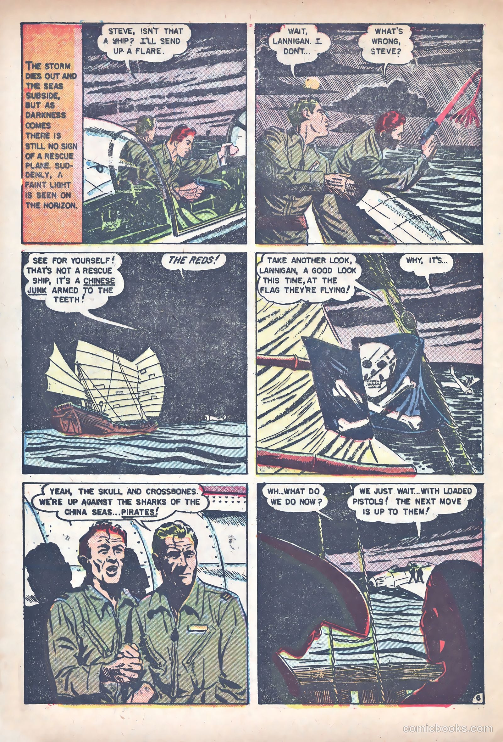 Captain Steve Savage #9 (1955) — page 8 of 36