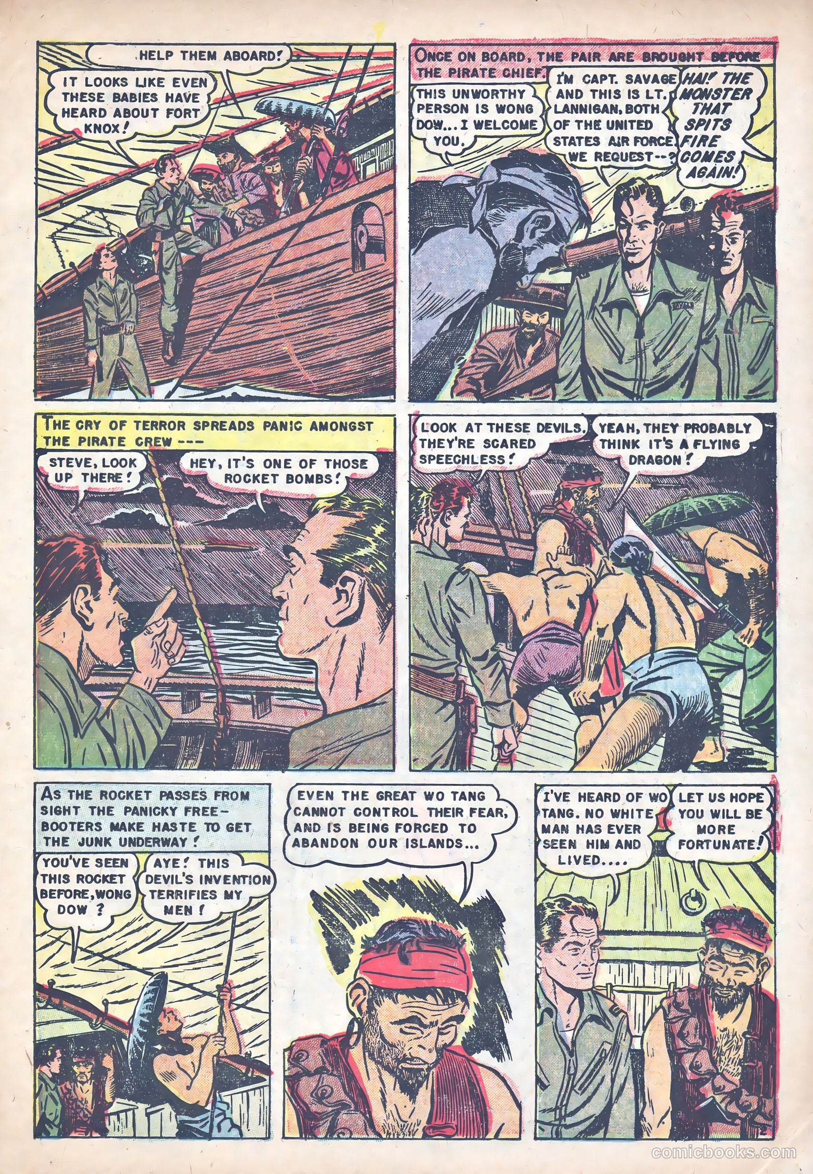 Captain Steve Savage #9 (1955) — page 11 of 36