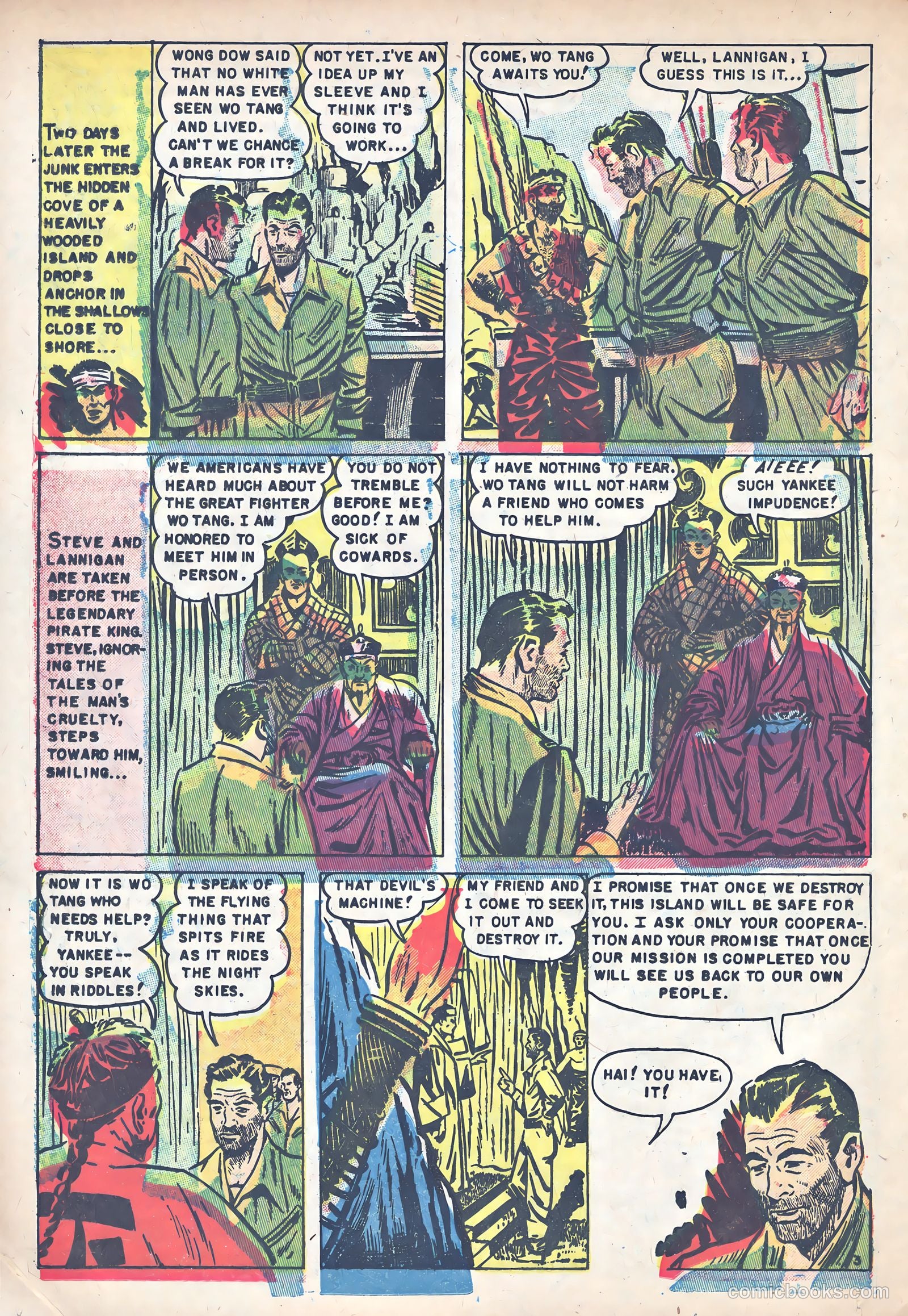 Captain Steve Savage #9 (1955) — page 12 of 36