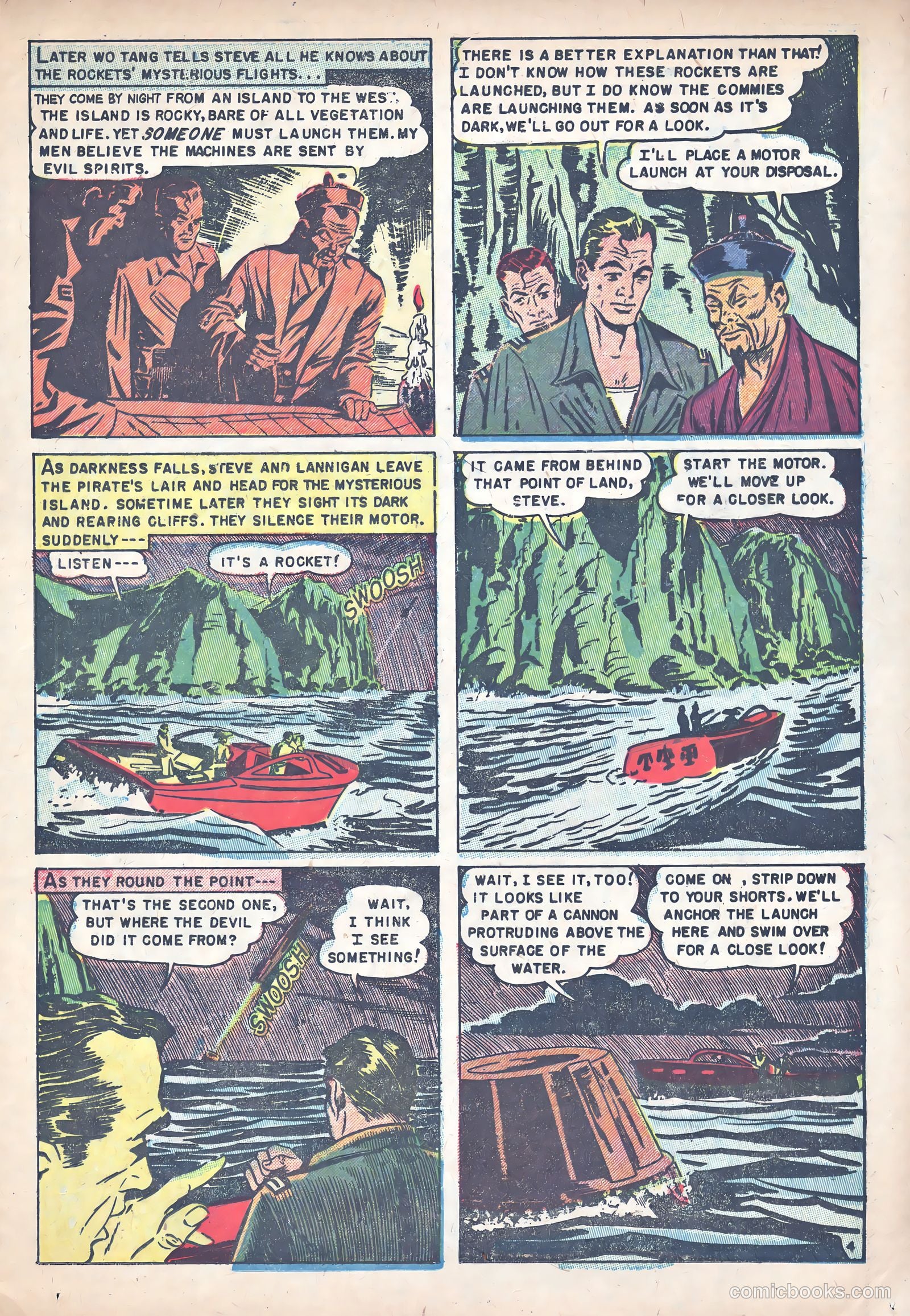 Captain Steve Savage #9 (1955) — page 13 of 36