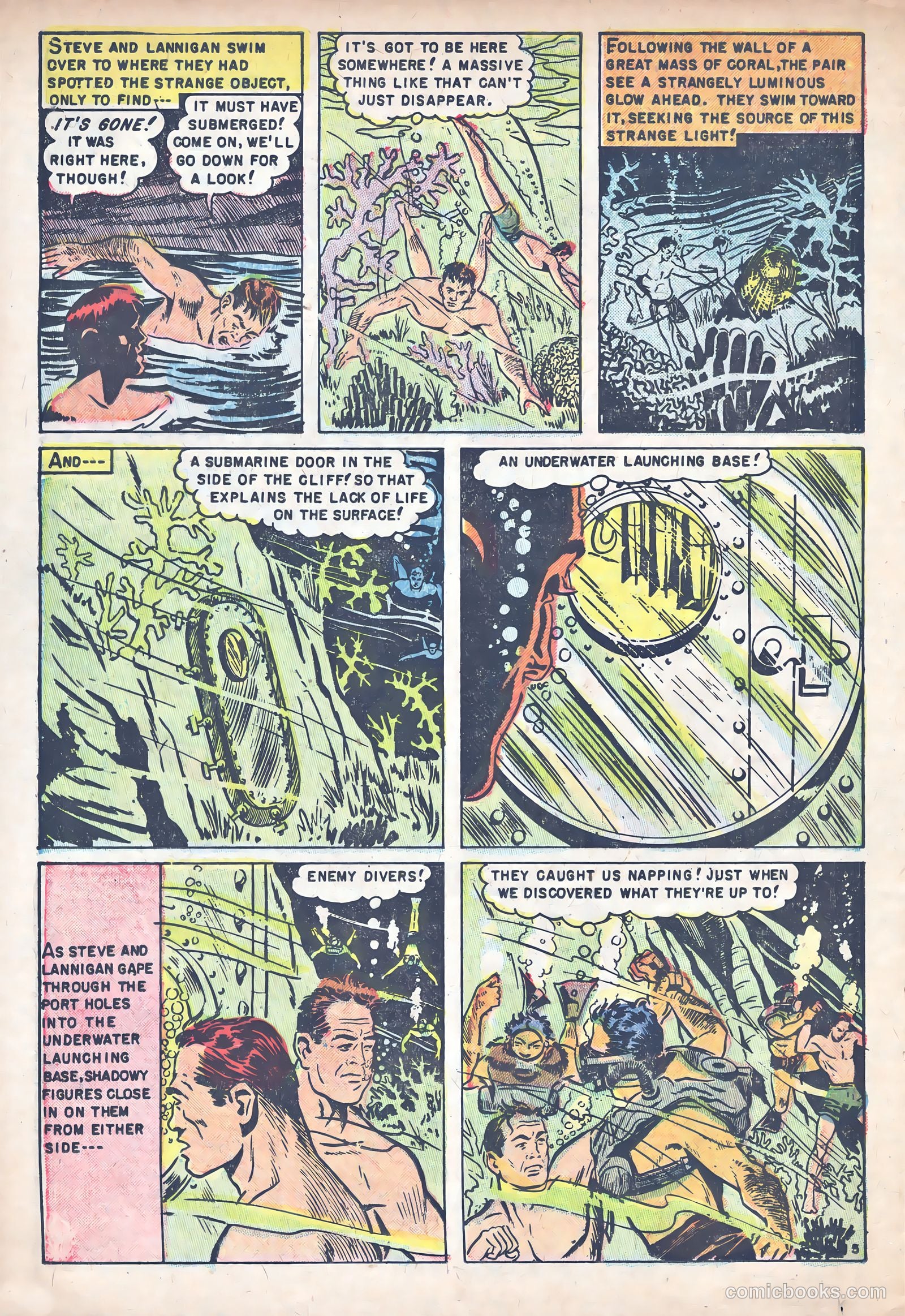 Captain Steve Savage #9 (1955) — page 14 of 36