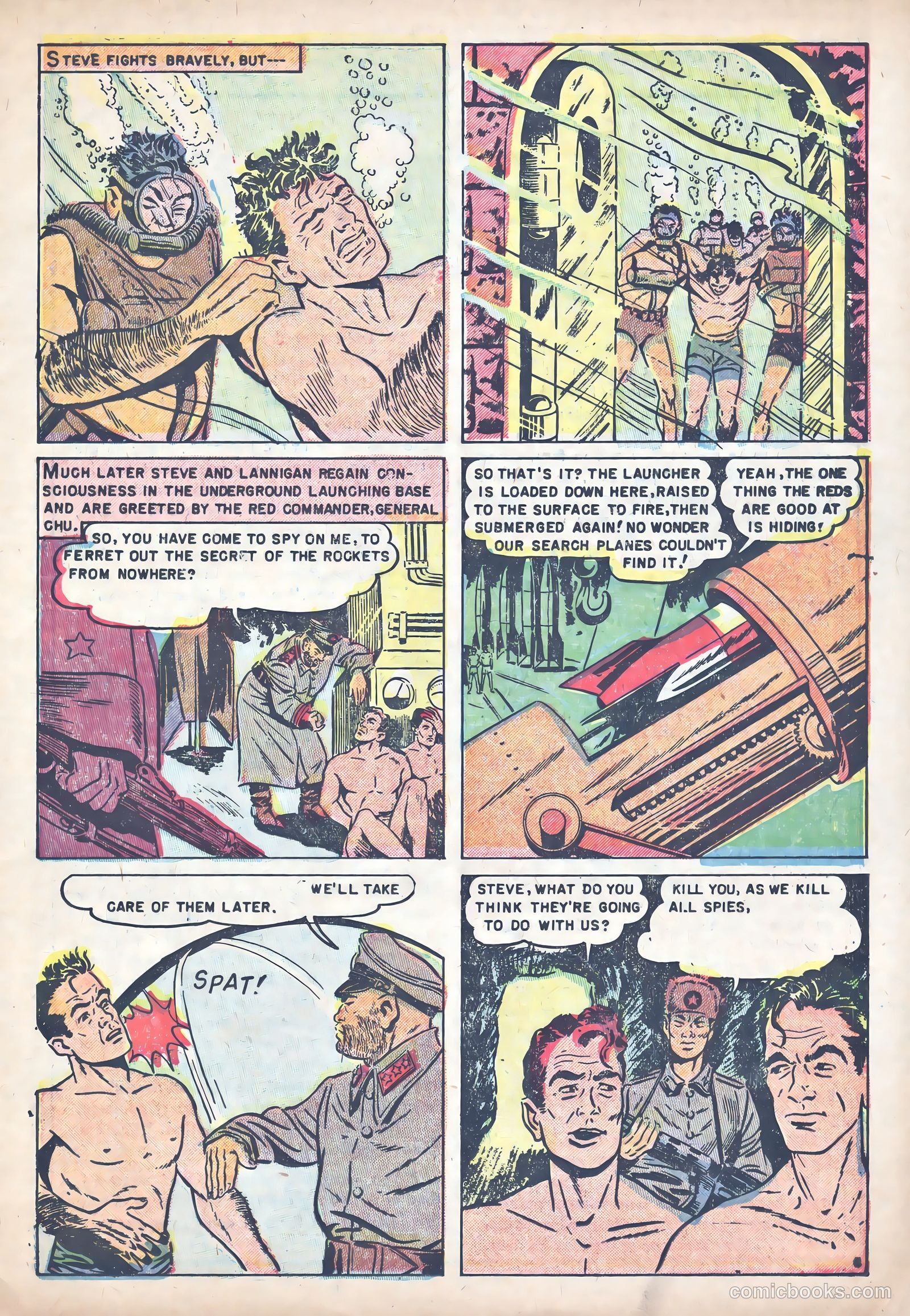 Captain Steve Savage #9 (1955) — page 15 of 36