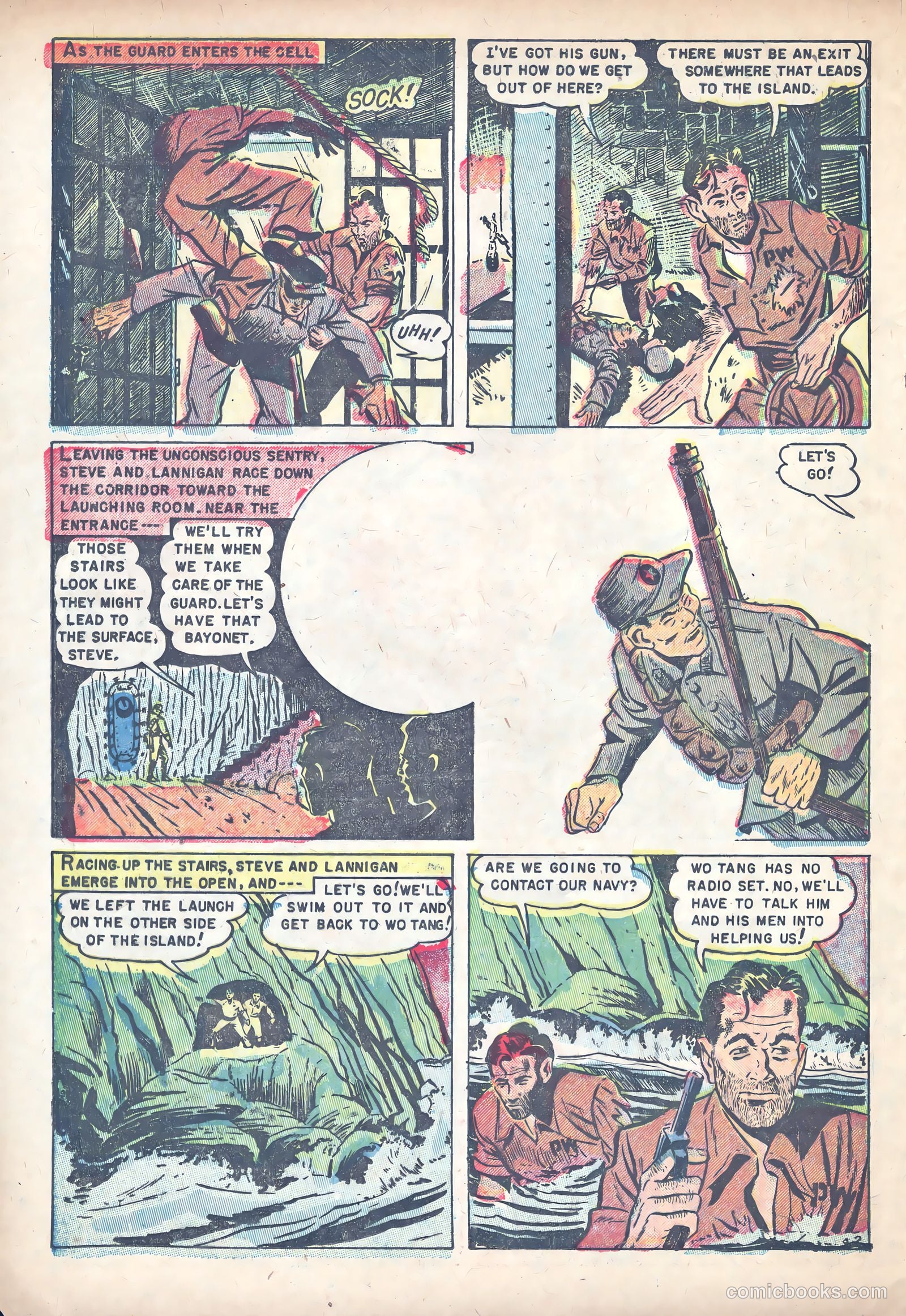 Captain Steve Savage #9 (1955) — page 20 of 36