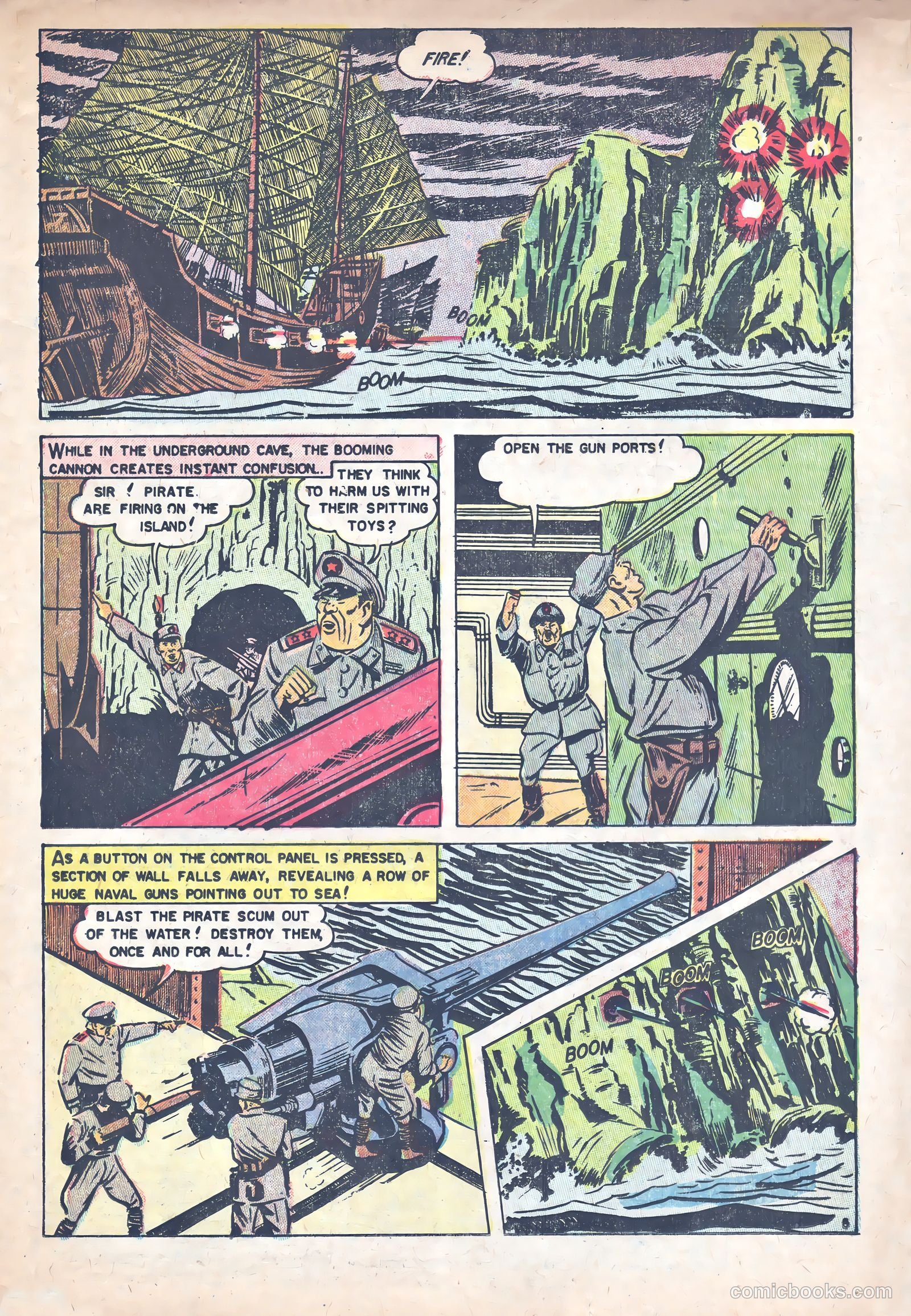 Captain Steve Savage #9 (1955) — page 23 of 36