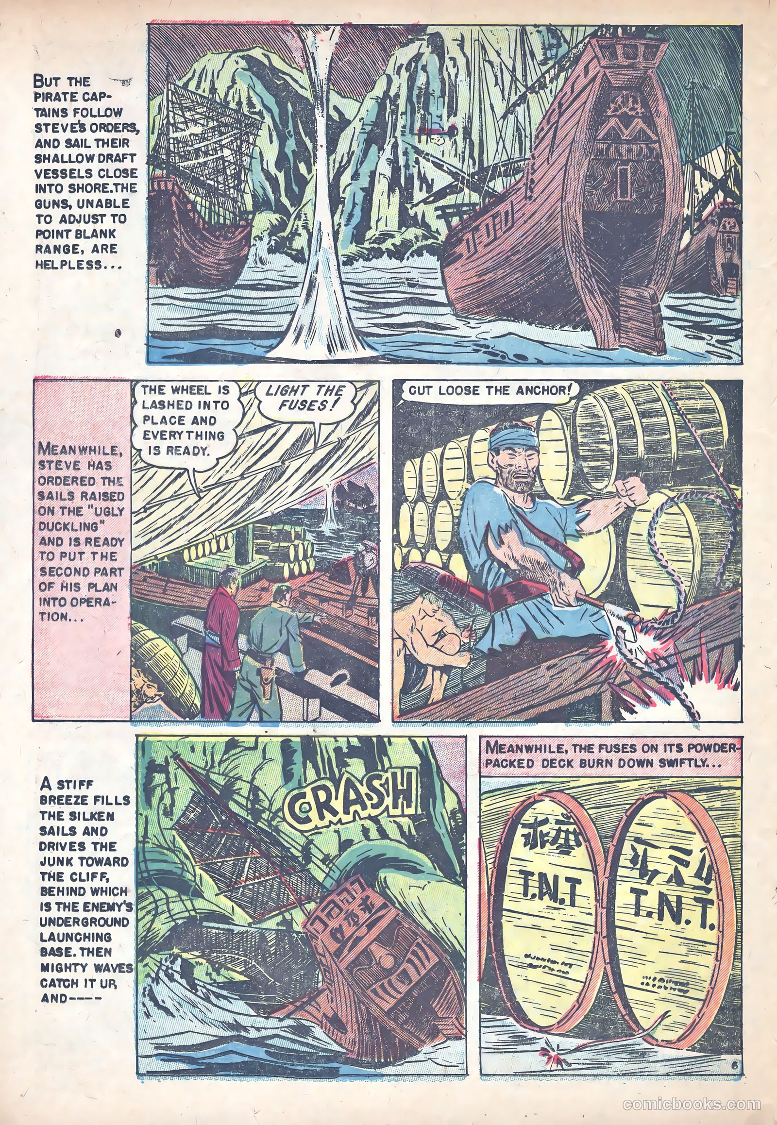 Captain Steve Savage #9 (1955) — page 24 of 36