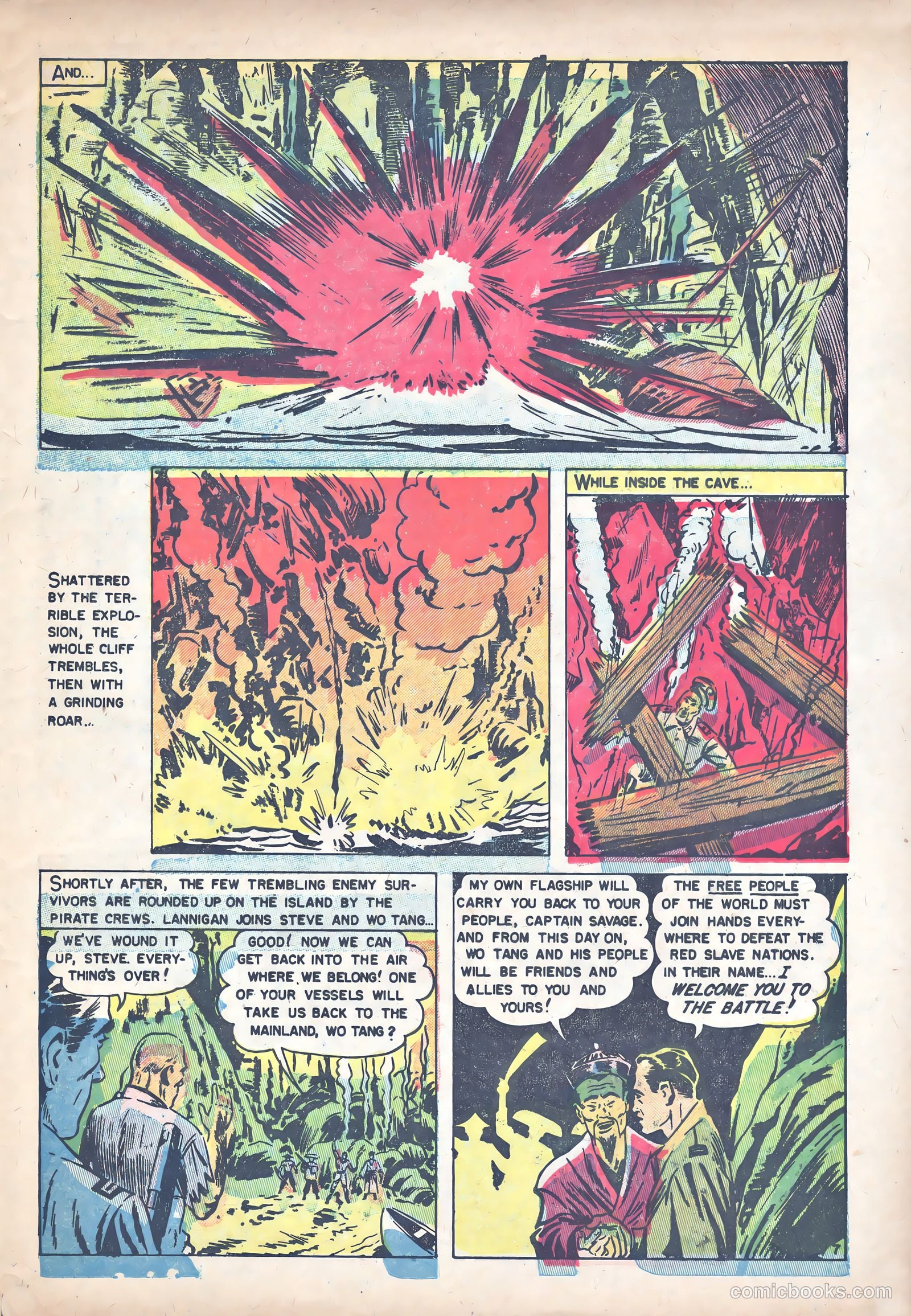 Captain Steve Savage #9 (1955) — page 25 of 36