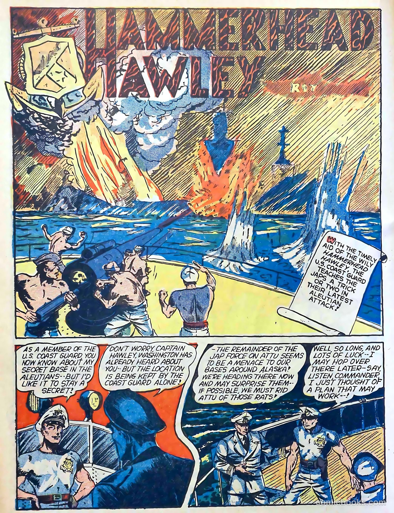 Captain Stone Comics #10 (1943) — page 38 of 68