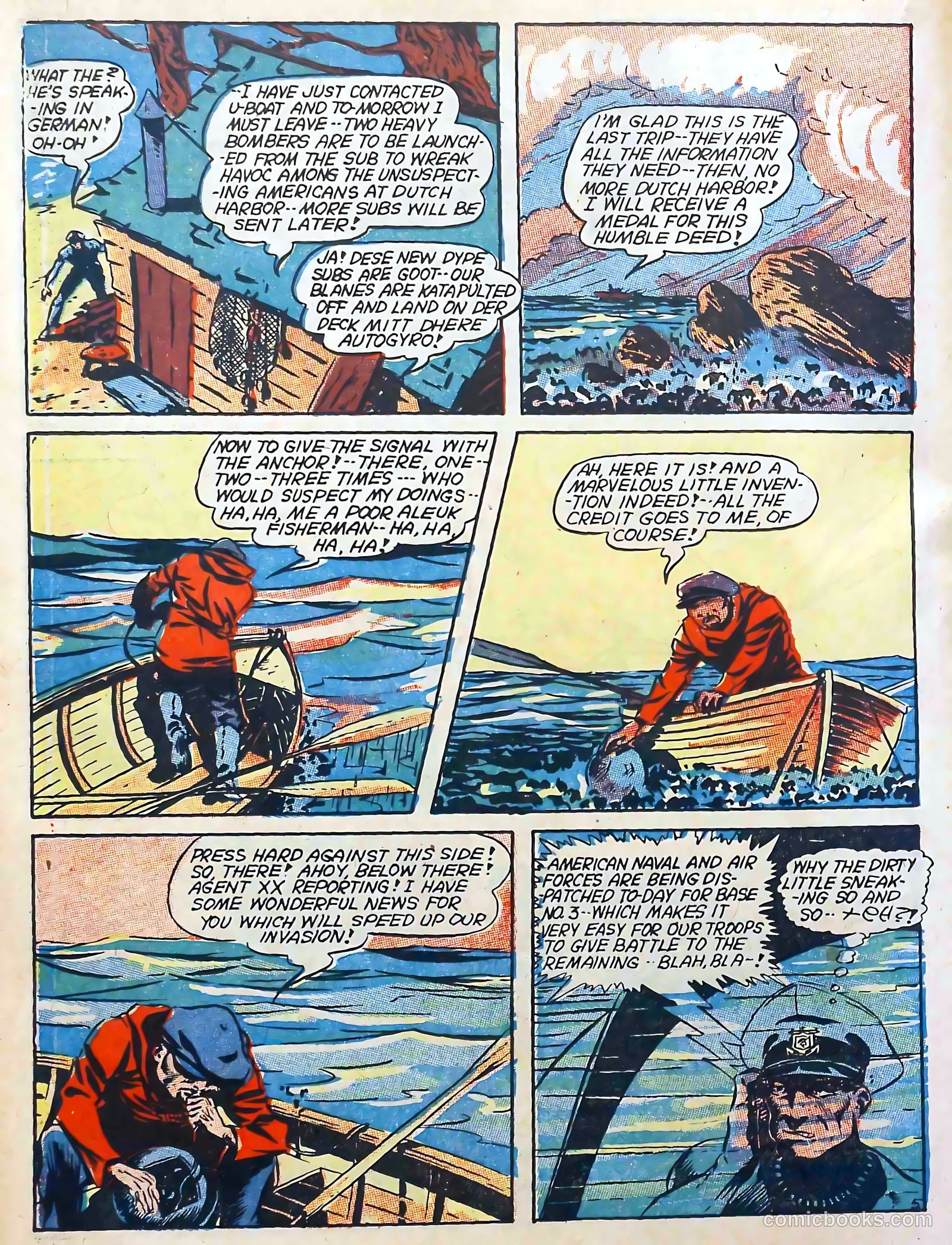 Captain Stone Comics #10 (1943) — page 42 of 68