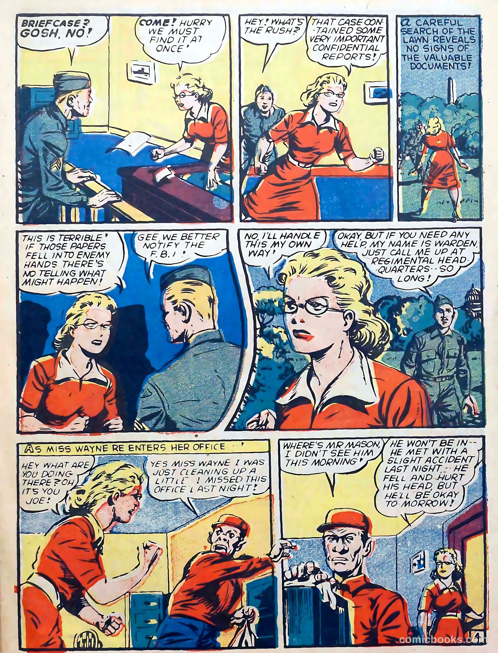 Captain Stone Comics #10 (1943) — page 54 of 68