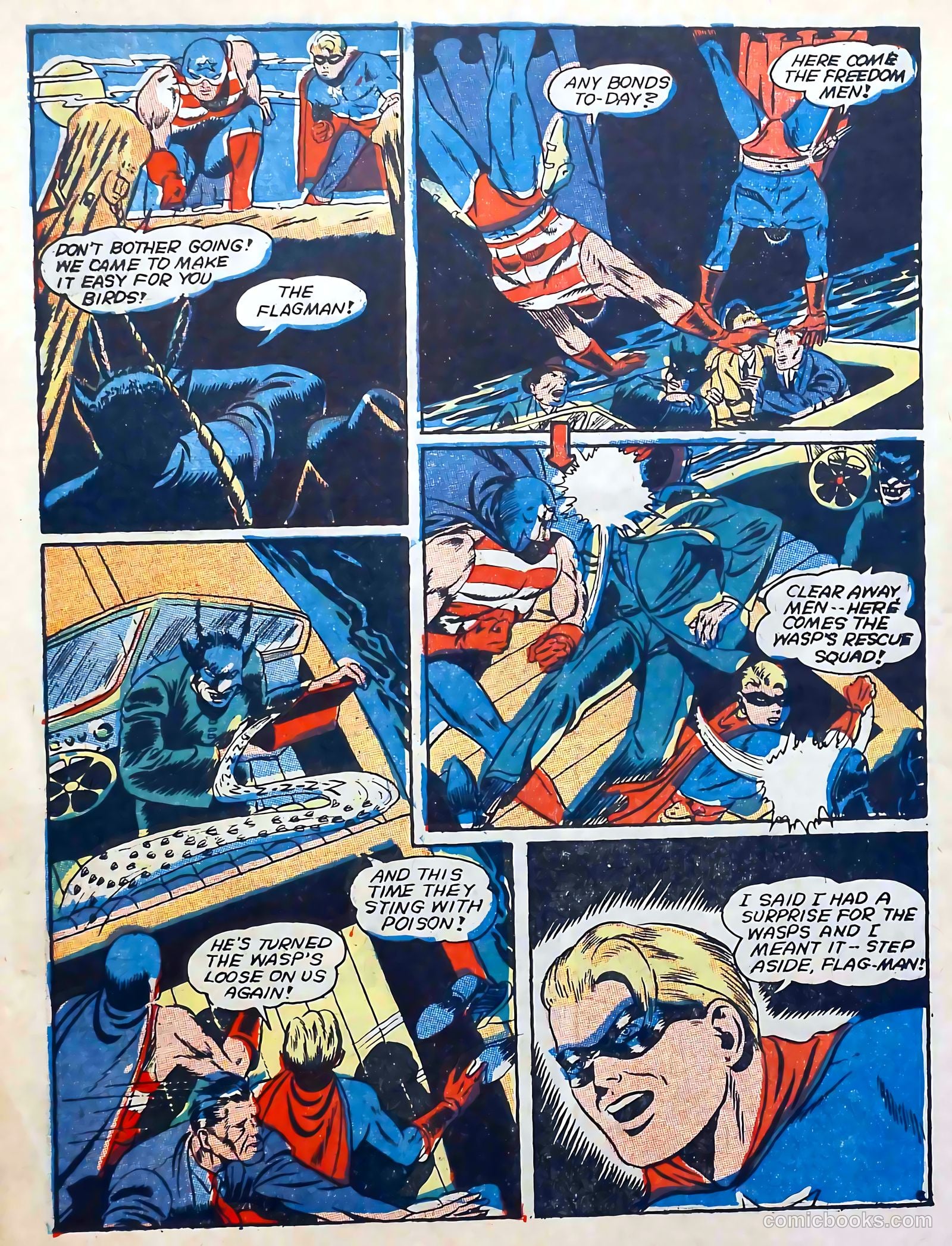 Captain Stone Comics #10 (1943) — page 64 of 68