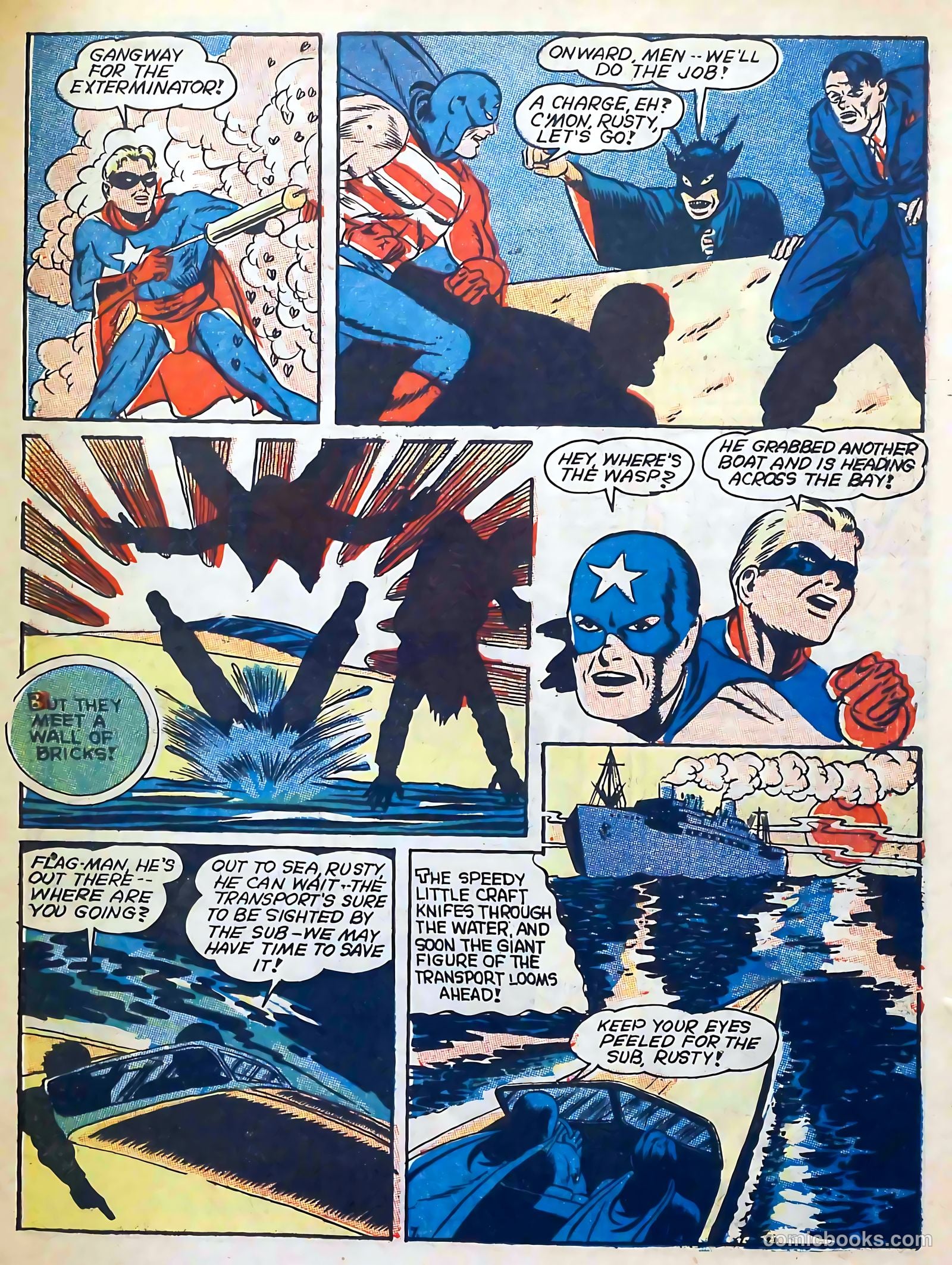 Captain Stone Comics #10 (1943) — page 65 of 68