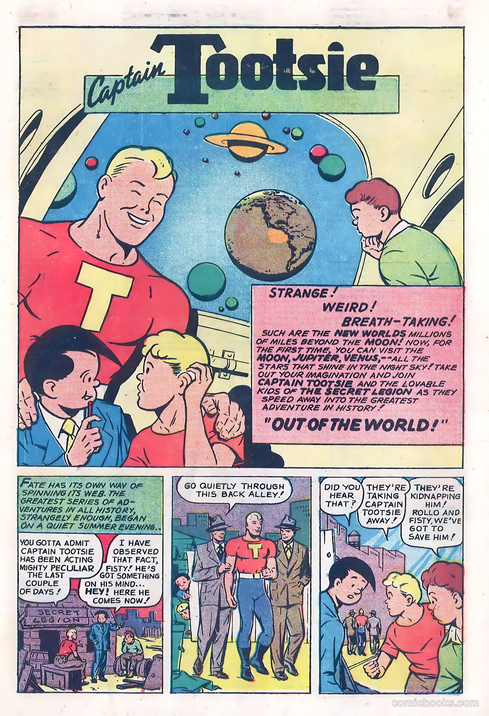 Captain Tootsie #1 (1950) — page 3 of 36