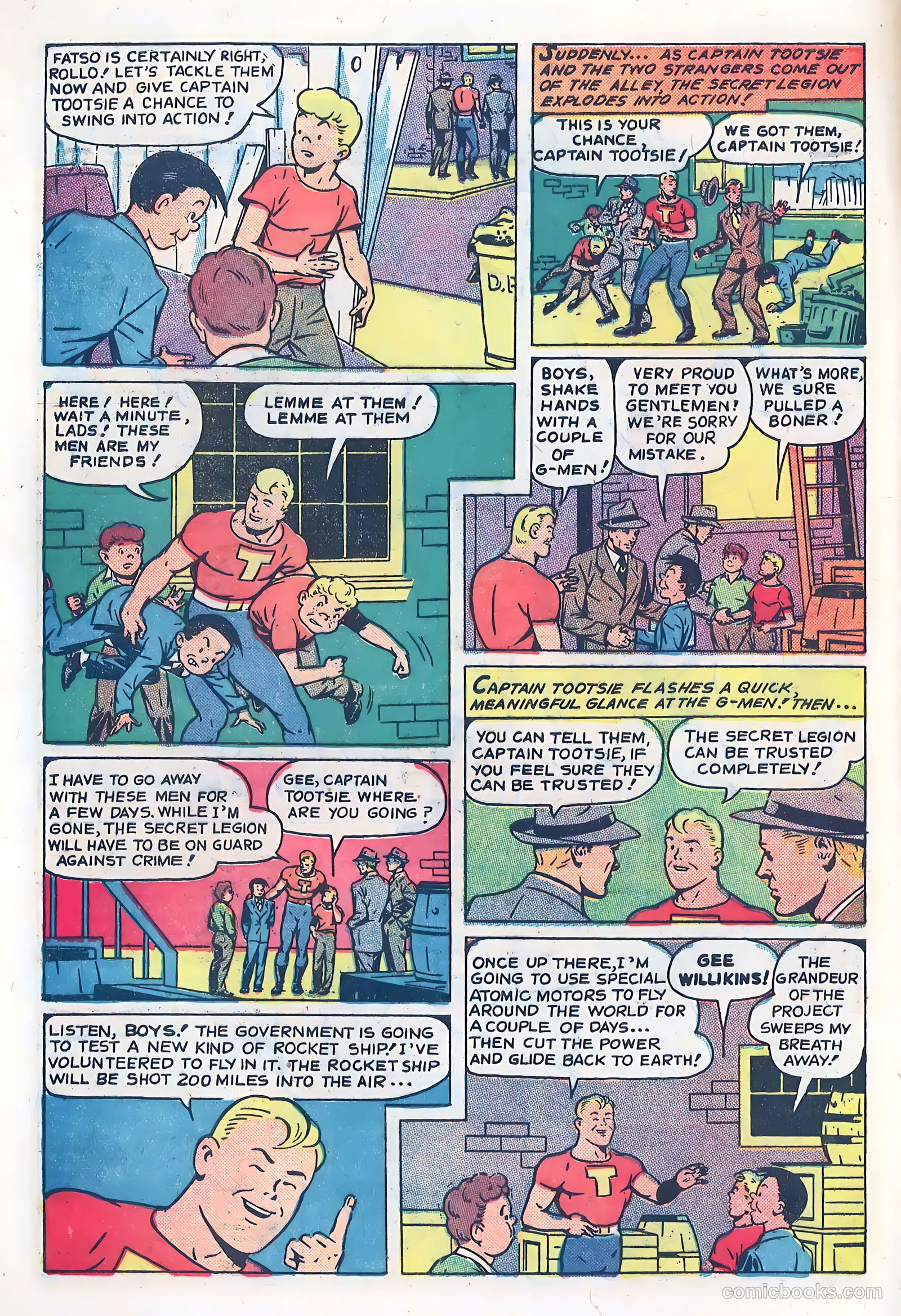 Captain Tootsie #1 (1950) — page 4 of 36