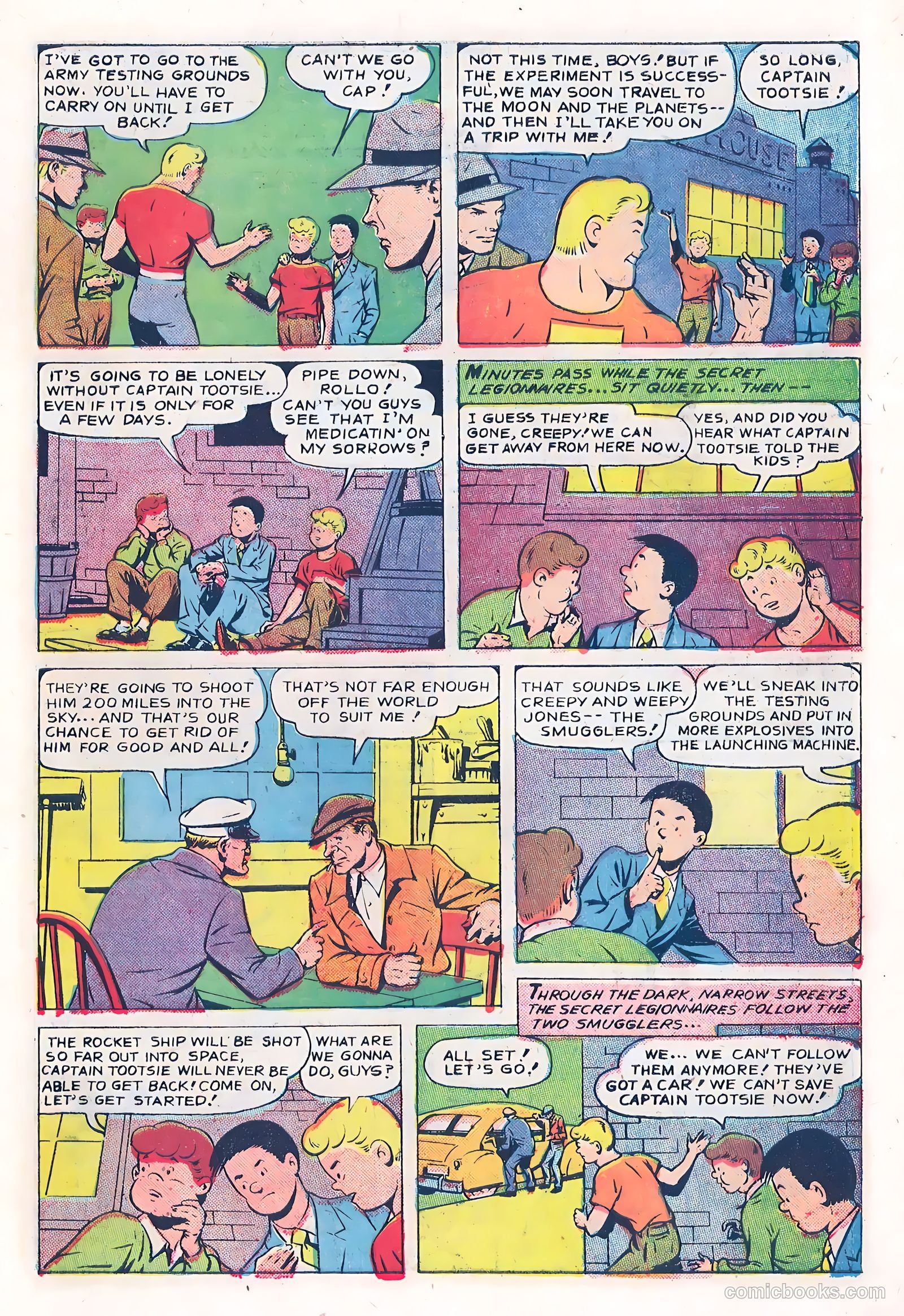 Captain Tootsie #1 (1950) — page 5 of 36