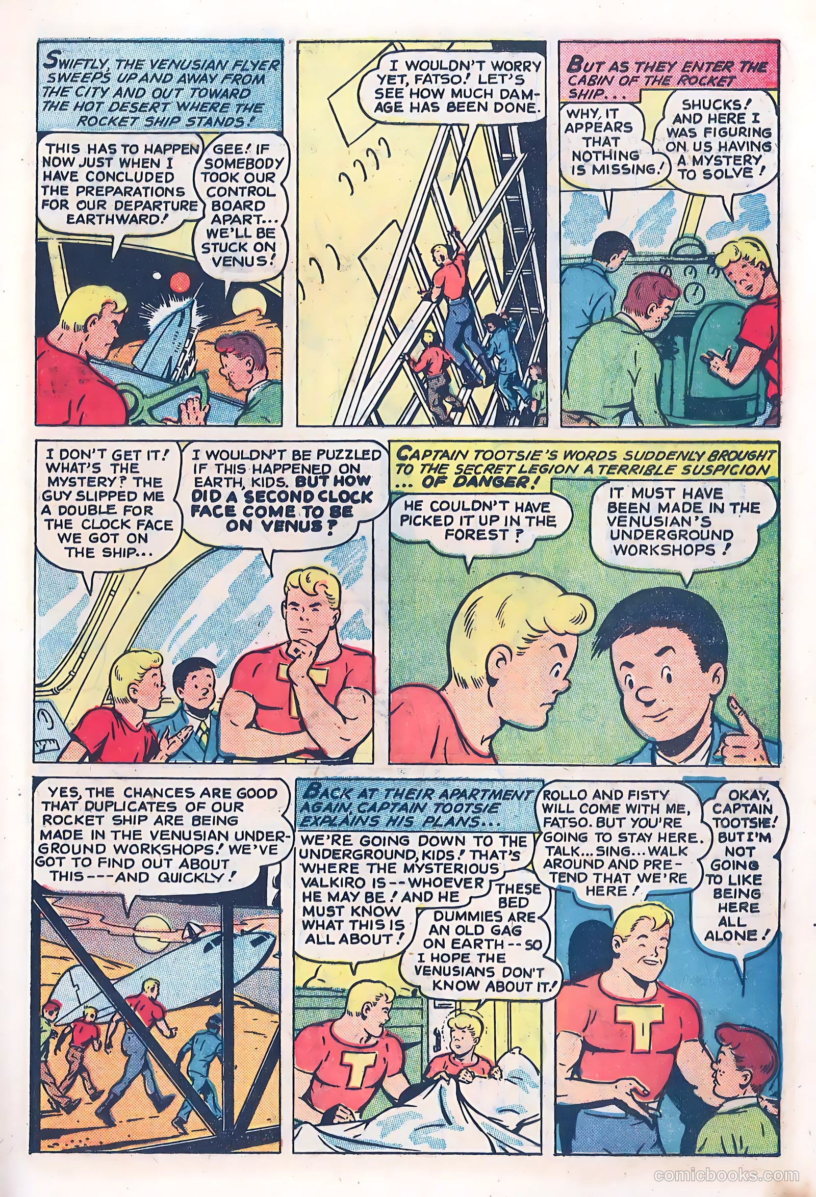 Captain Tootsie #1 (1950) — page 17 of 36