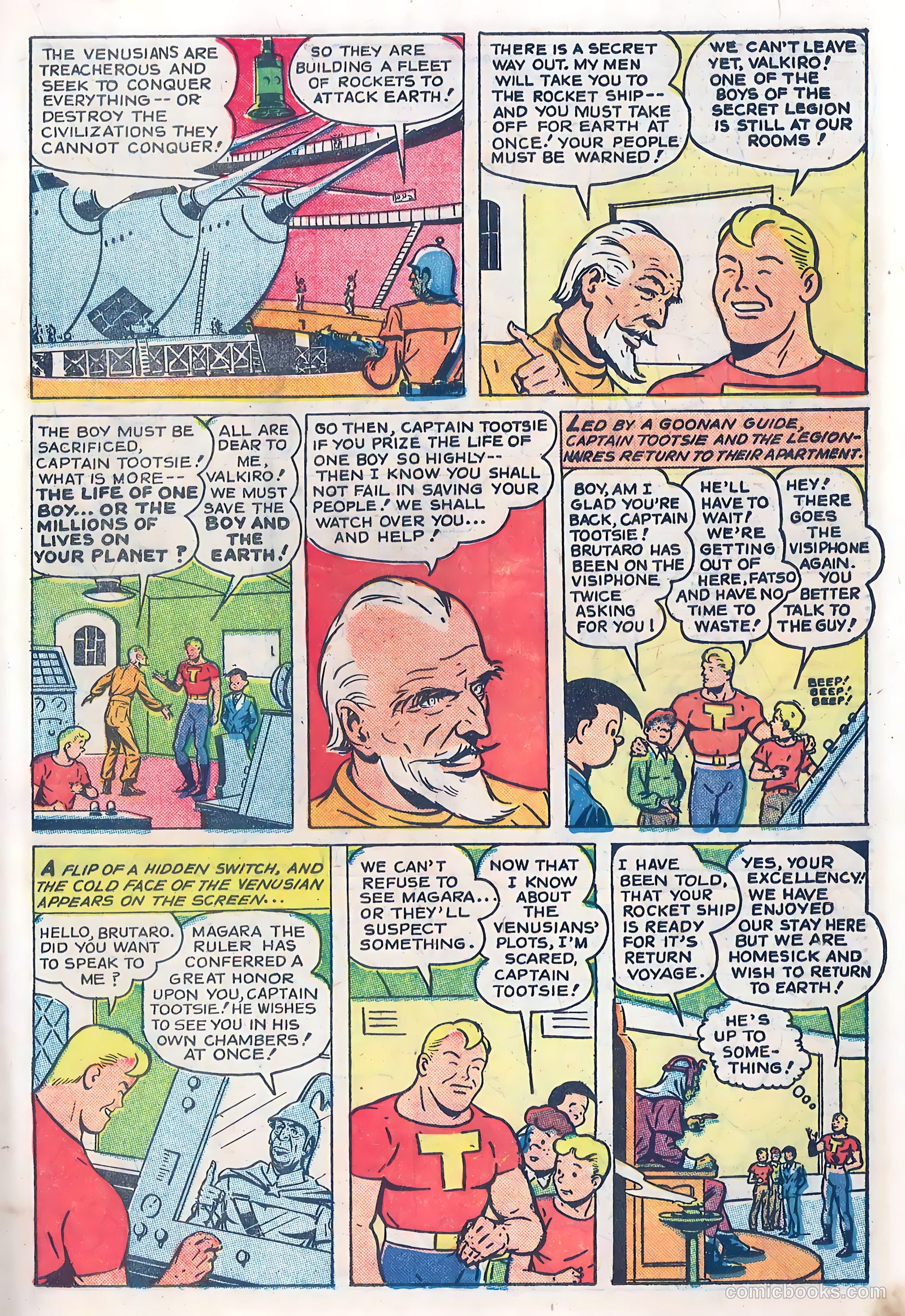 Captain Tootsie #1 (1950) — page 19 of 36