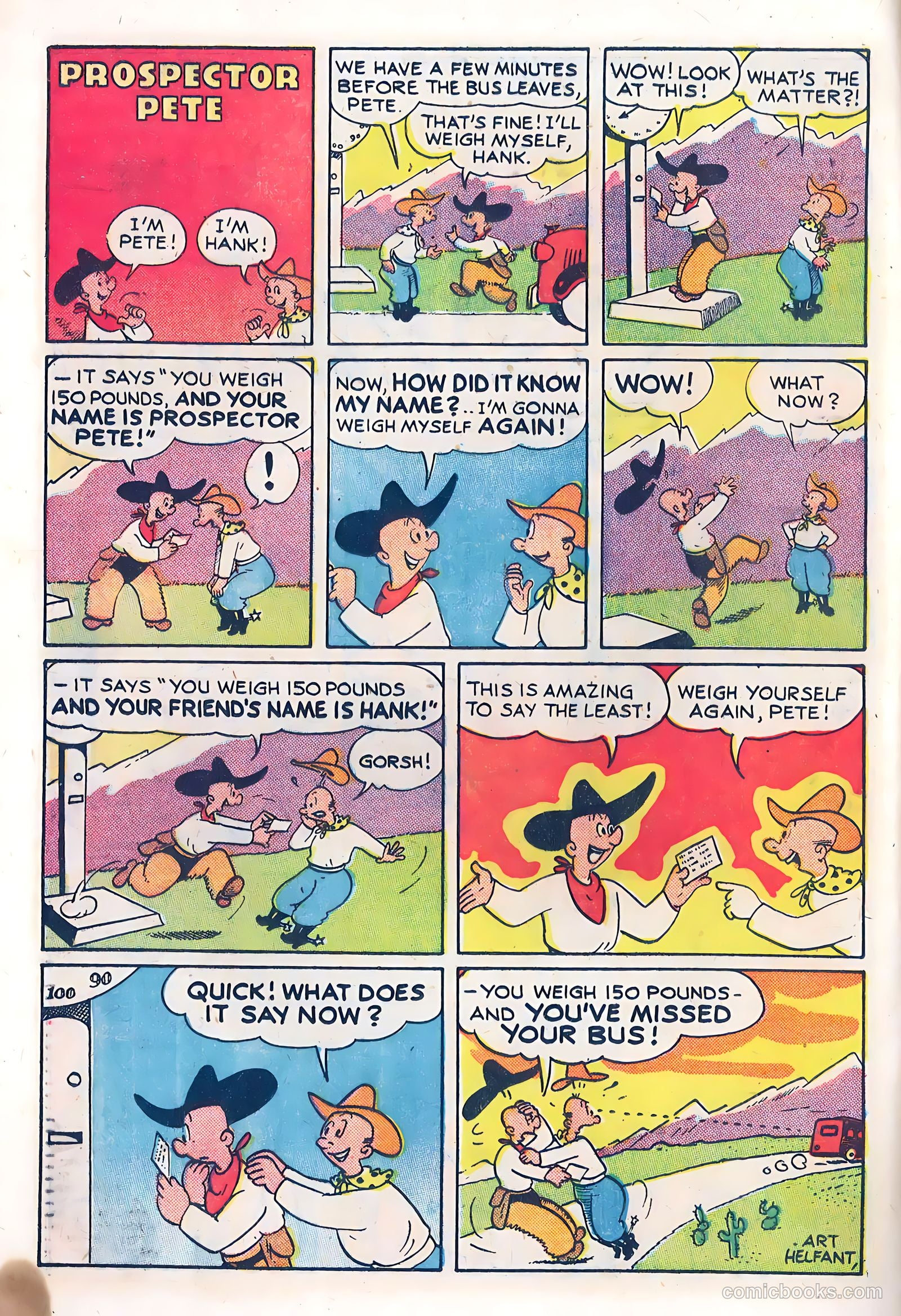 Captain Tootsie #1 (1950) — page 22 of 36