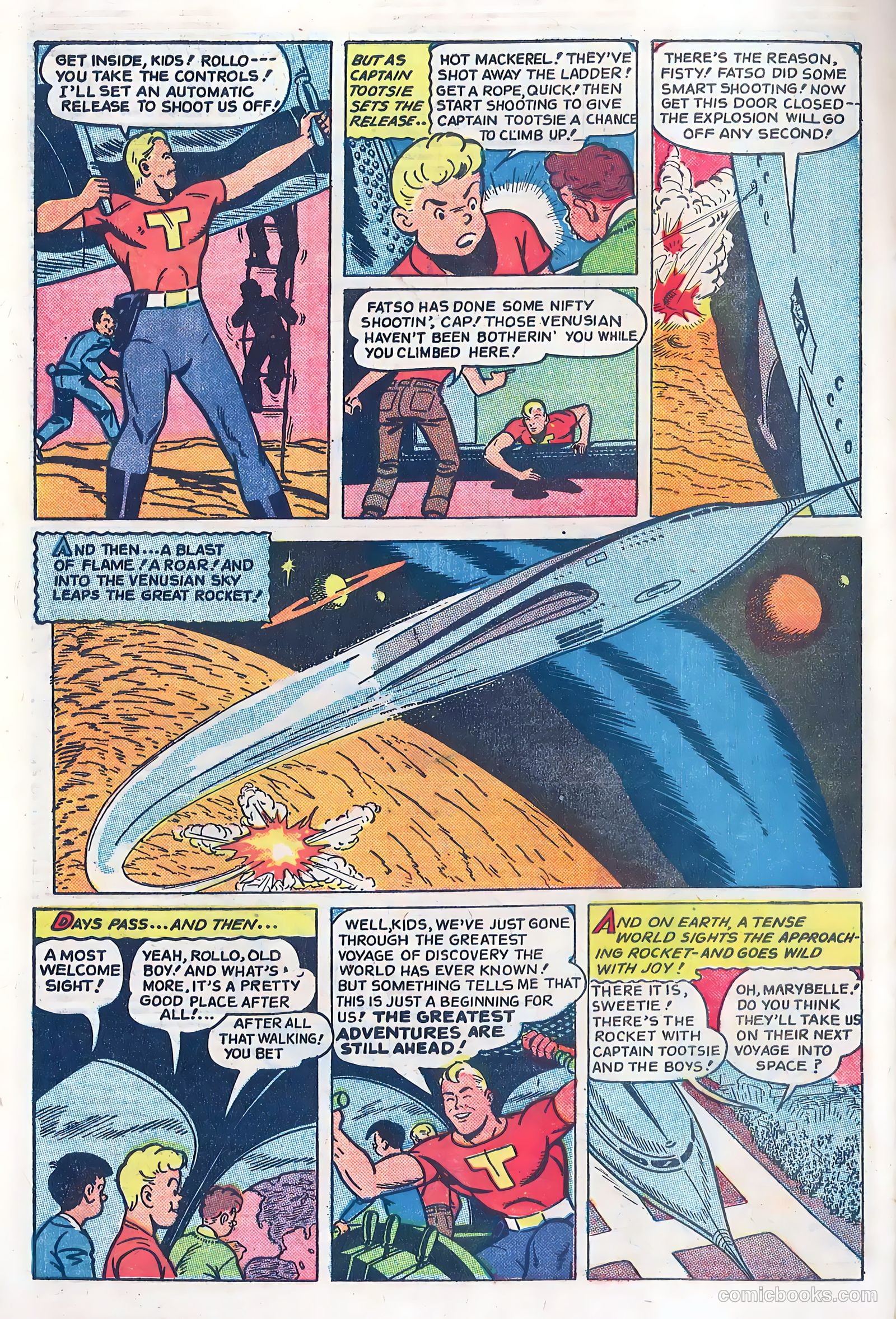 Captain Tootsie #1 (1950) — page 34 of 36