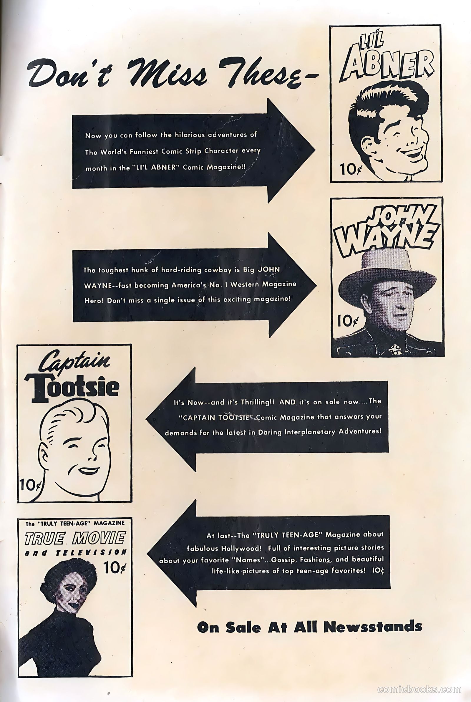 Captain Tootsie #1 (1950) — page 35 of 36