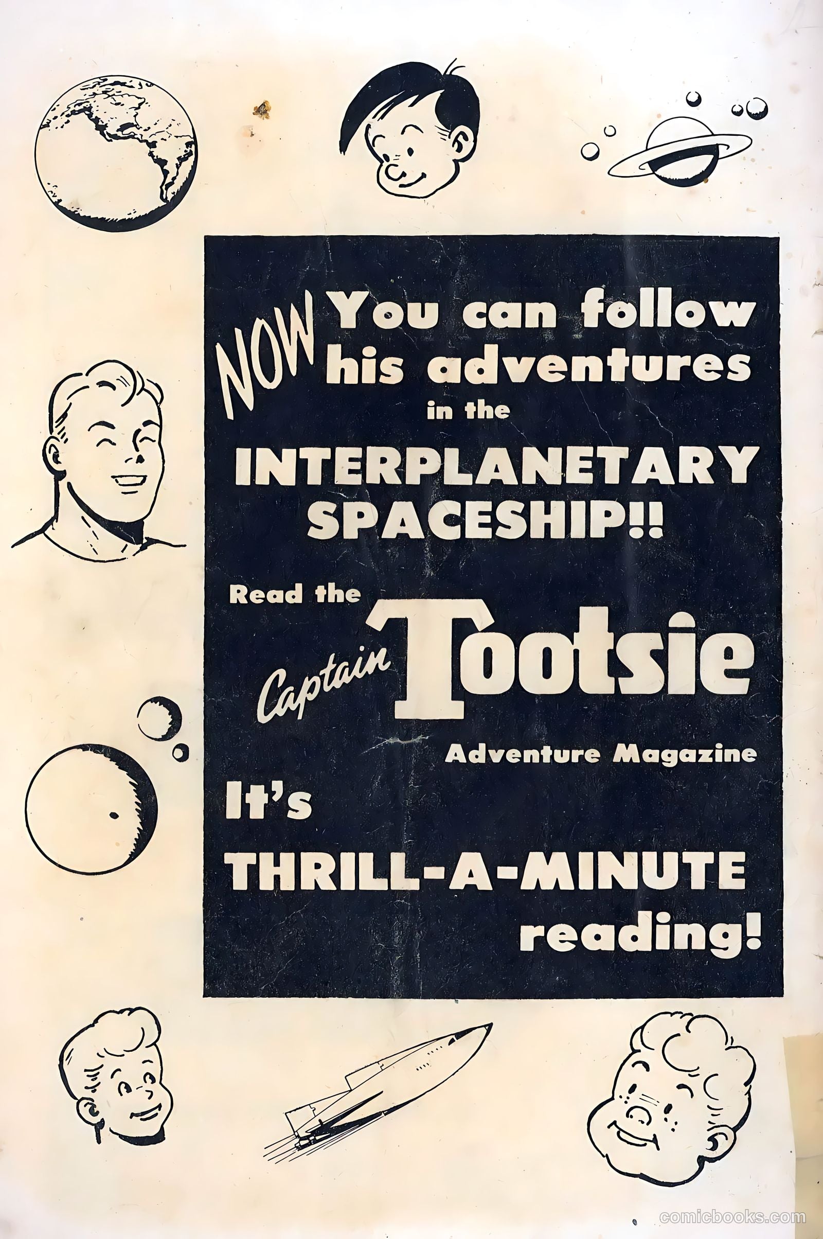 Captain Tootsie #1 (1950) — page 36 of 36