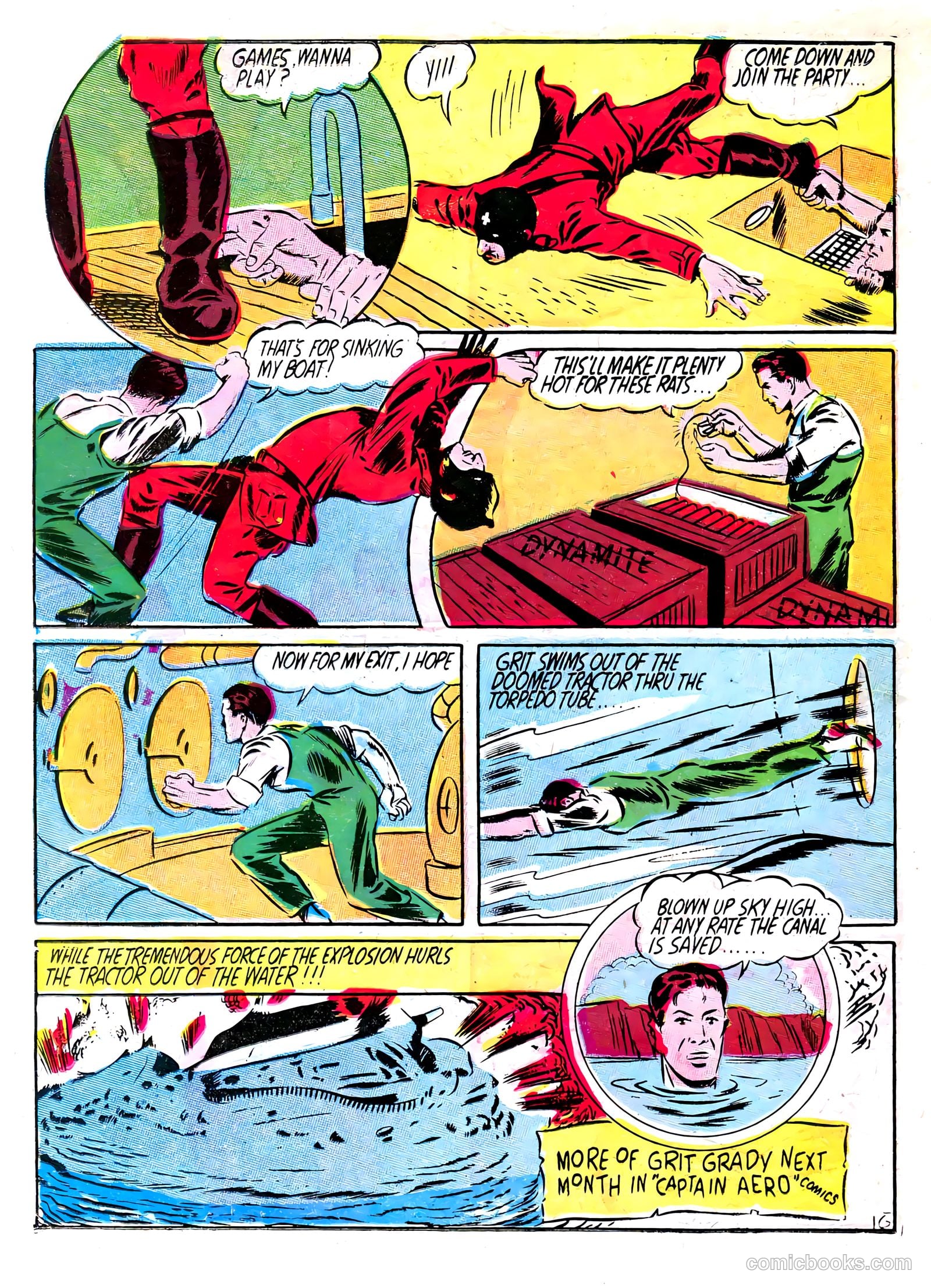 Captain Triumph Comics #1 (1941) — page 21 of 66
