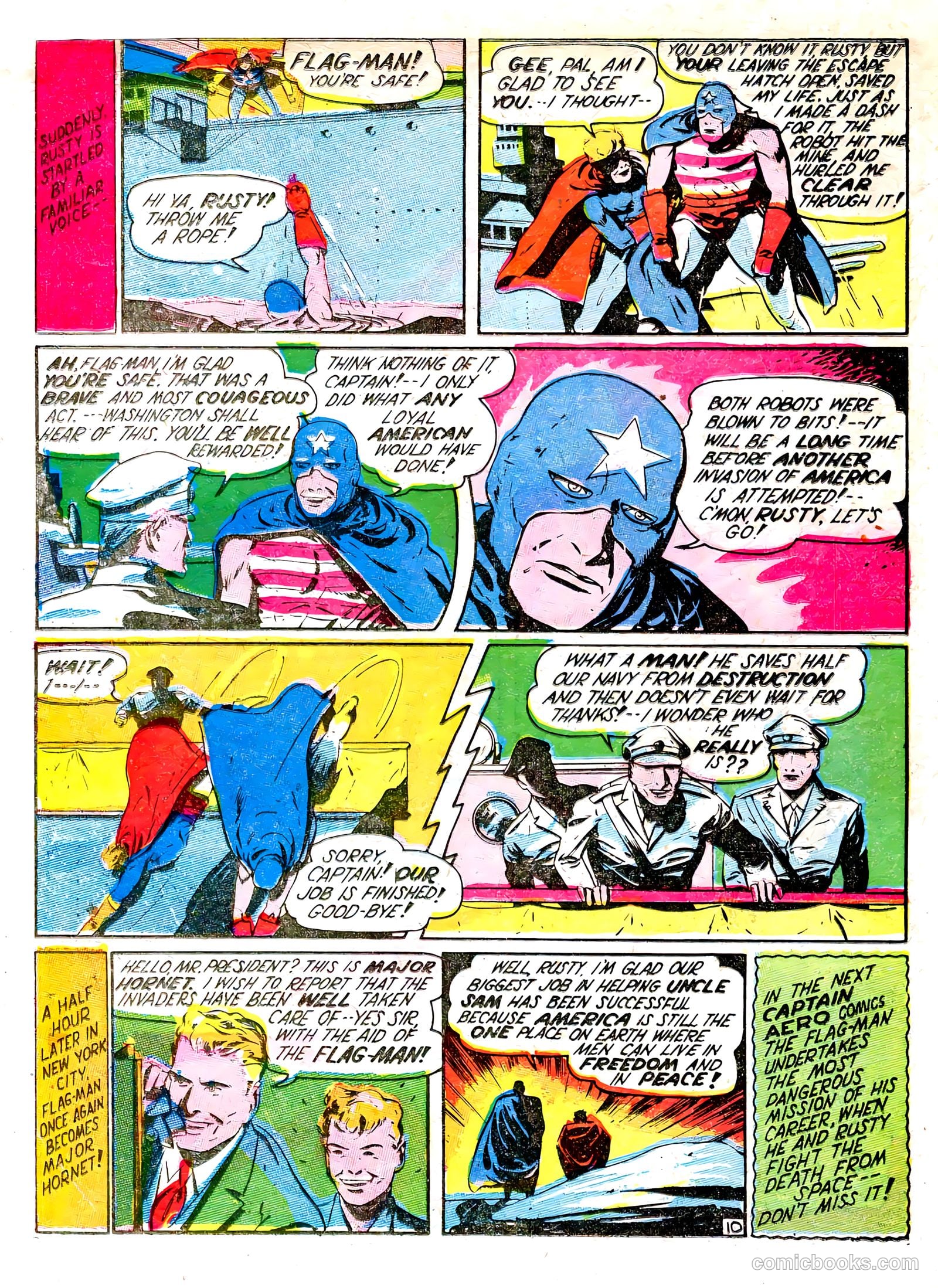 Captain Triumph Comics #1 (1941) — page 37 of 66