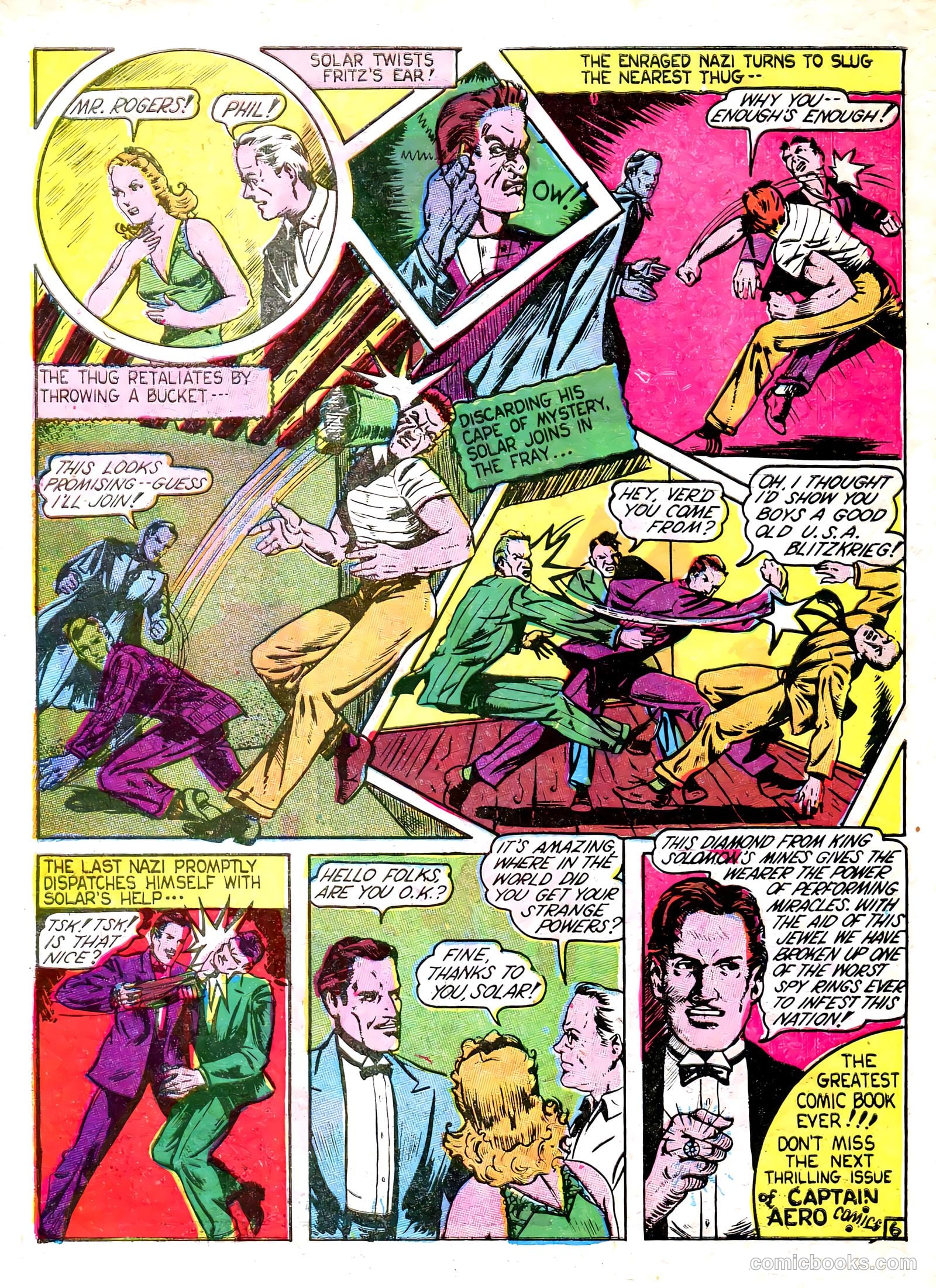 Captain Triumph Comics #1 (1941) — page 59 of 66