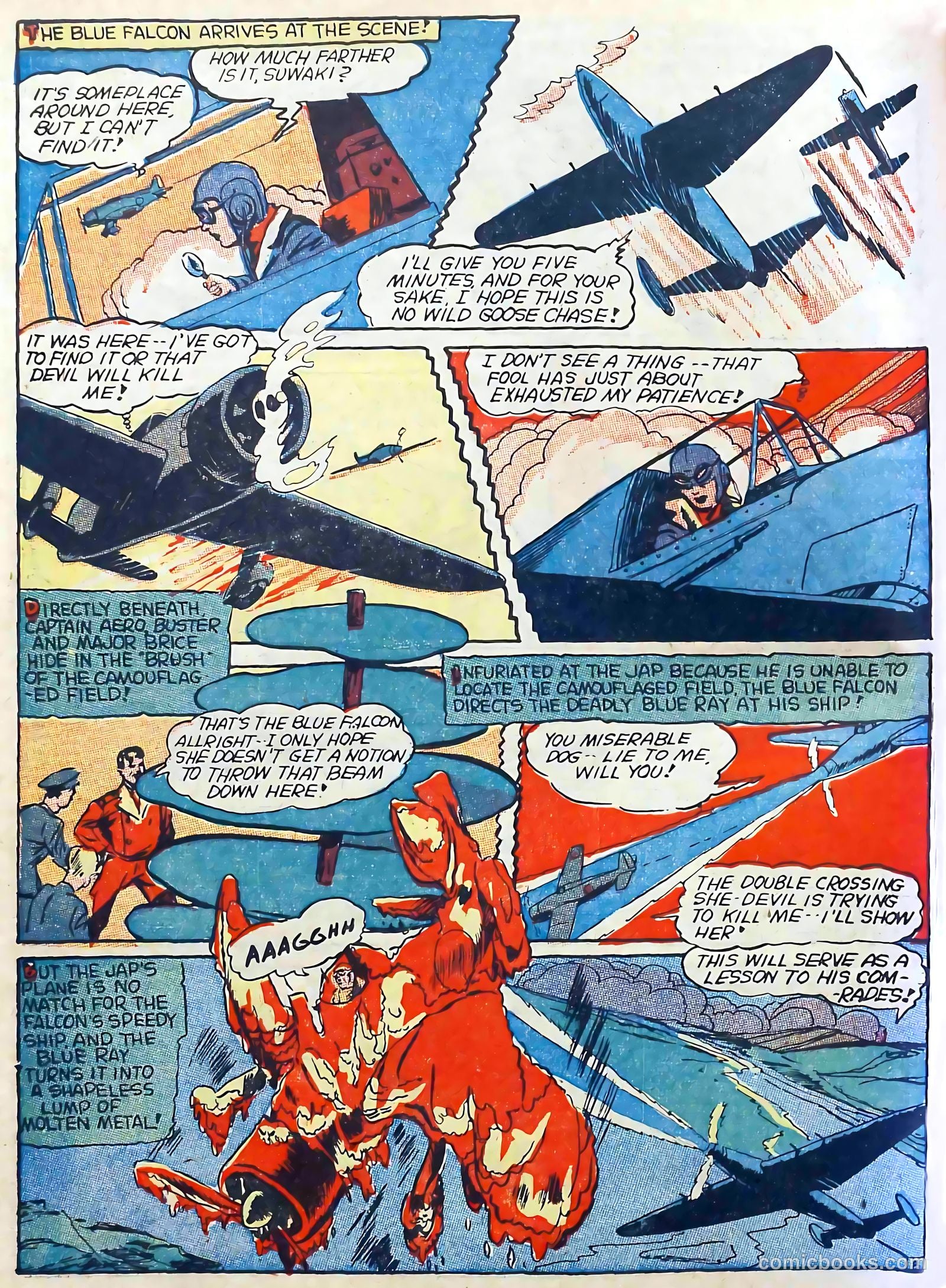 Captain Triumph Comics #10 (1948) — page 10 of 68