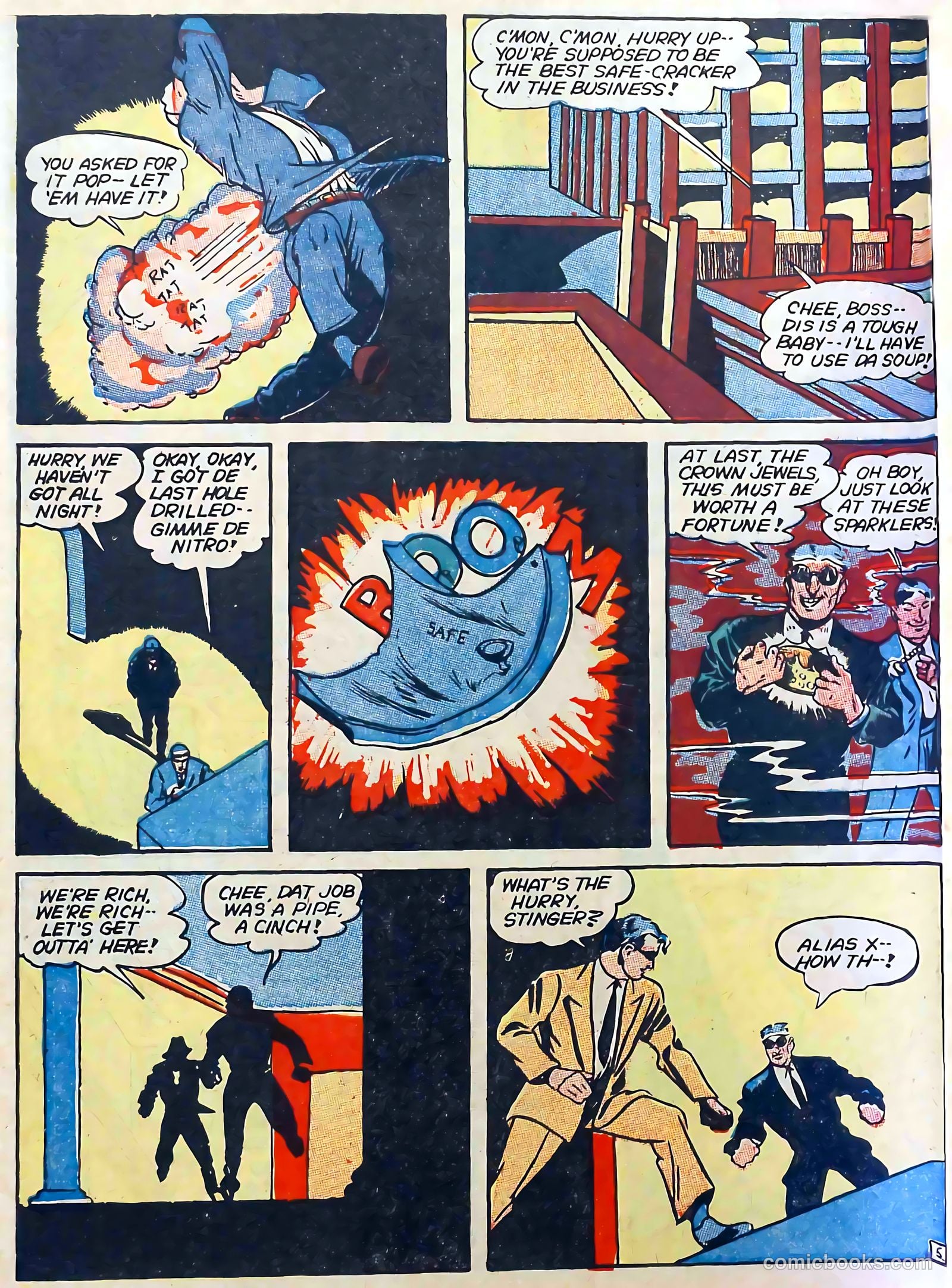 Captain Triumph Comics #10 (1948) — page 18 of 68