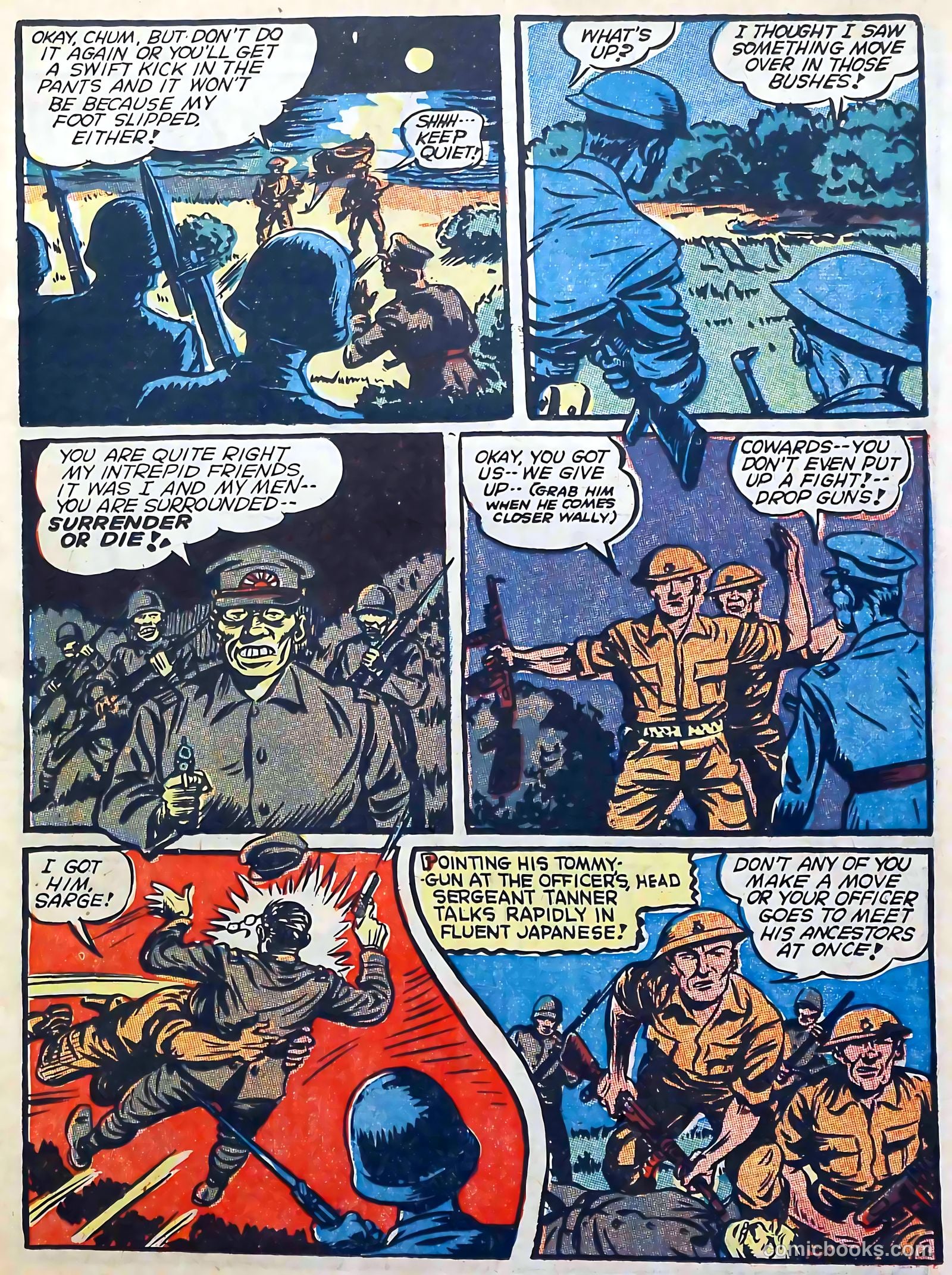 Captain Triumph Comics #10 (1948) — page 21 of 68