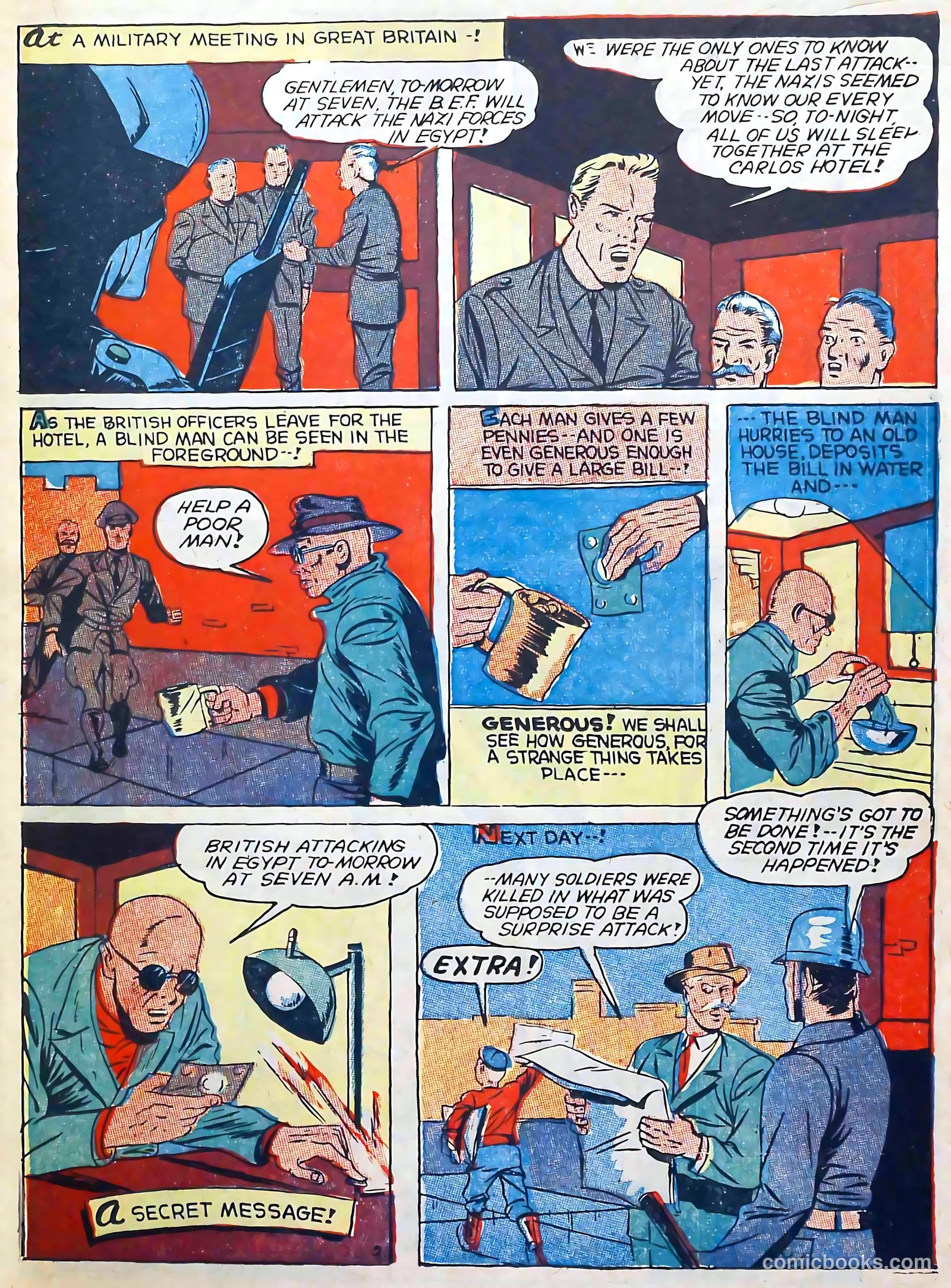 Captain Triumph Comics #10 (1948) — page 27 of 68