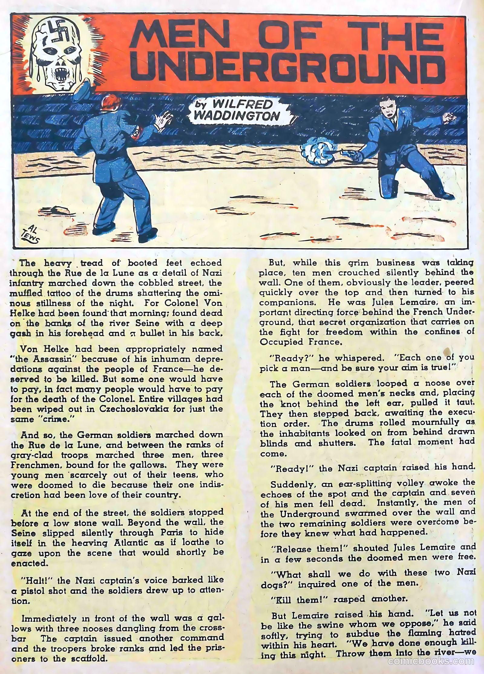Captain Triumph Comics #10 (1948) — page 34 of 68