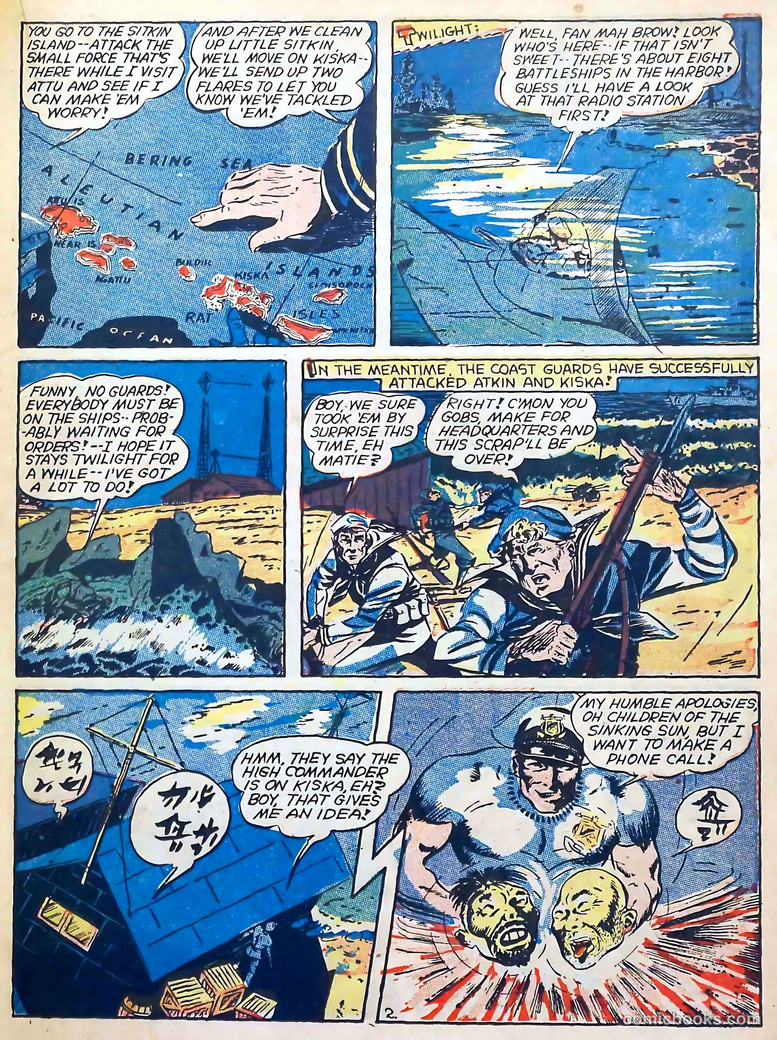 Captain Triumph Comics #10 (1948) — page 39 of 68