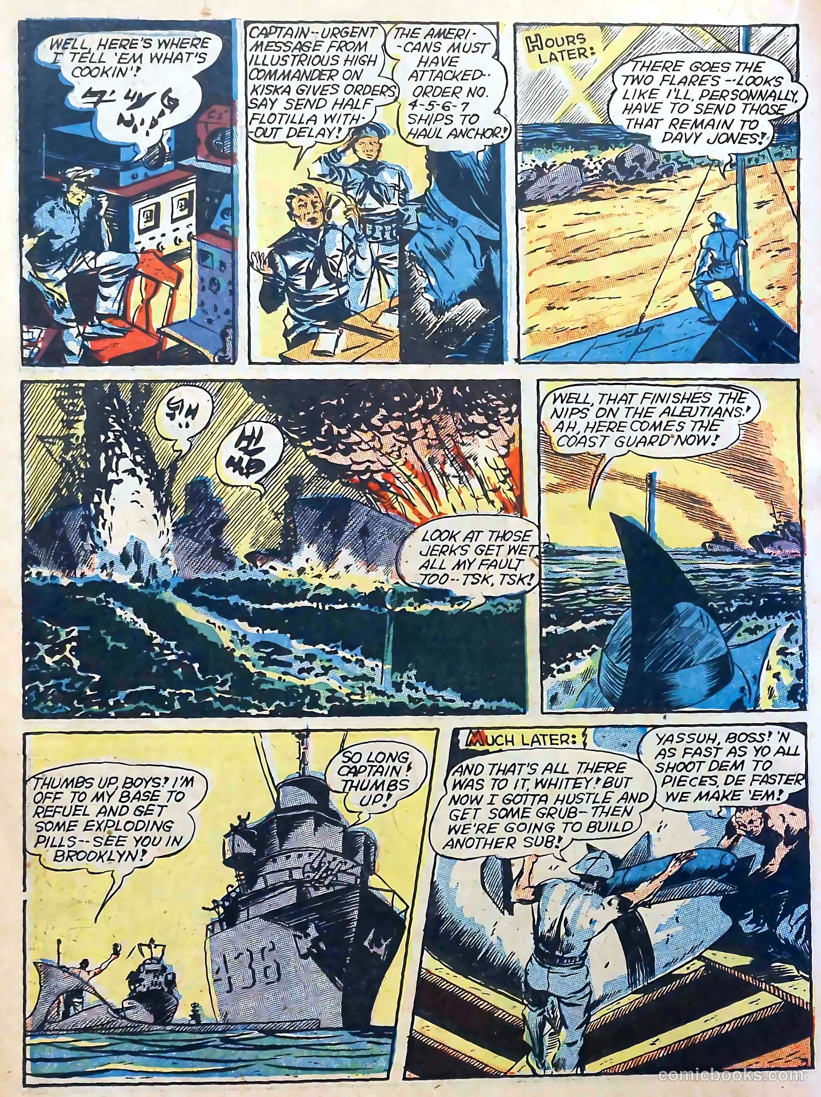 Captain Triumph Comics #10 (1948) — page 40 of 68