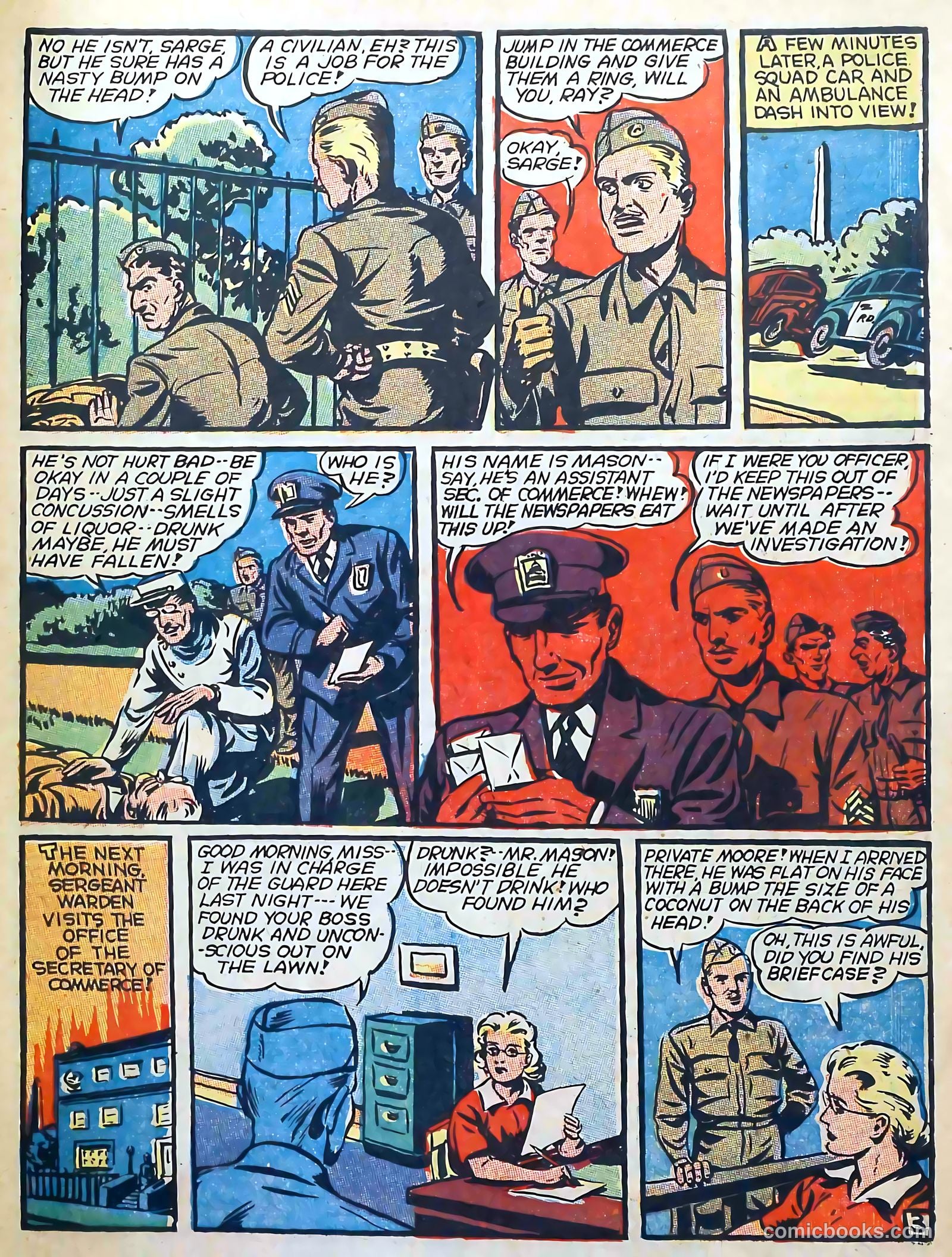 Captain Triumph Comics #10 (1948) — page 53 of 68