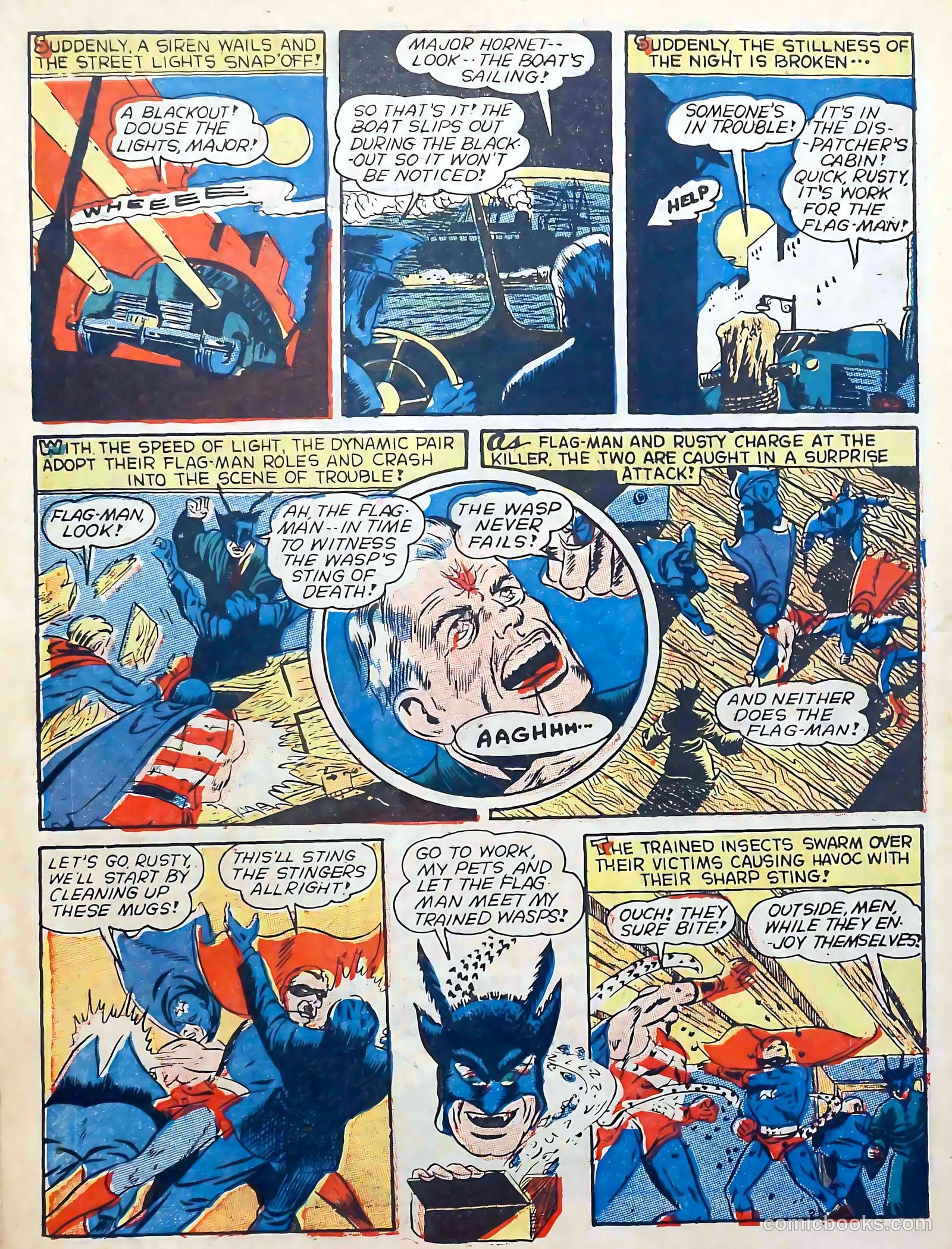Captain Triumph Comics #10 (1948) — page 60 of 68