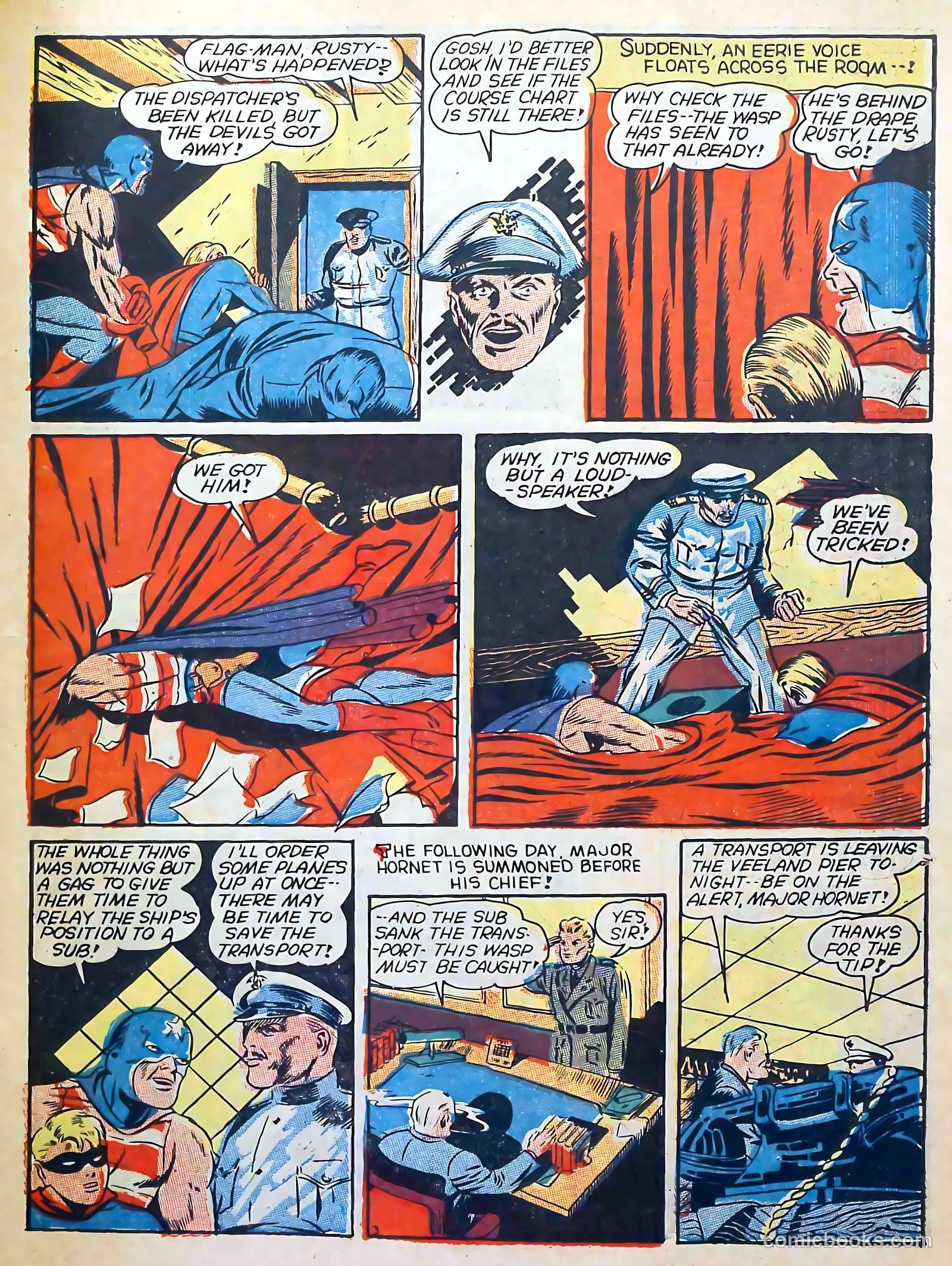 Captain Triumph Comics #10 (1948) — page 61 of 68