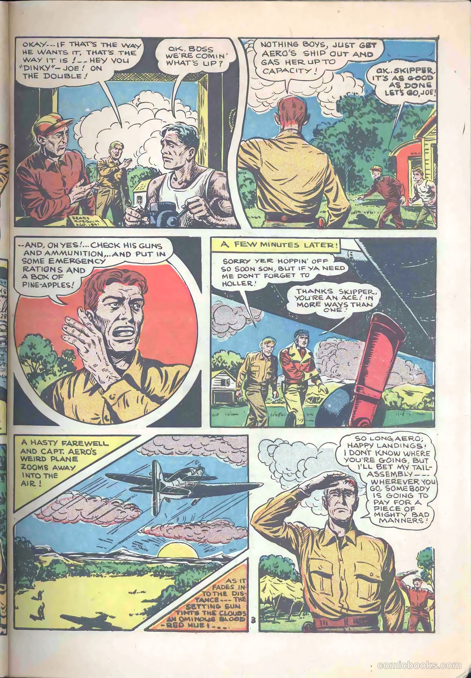 Captain Triumph Comics #11 (1948) — page 5 of 60