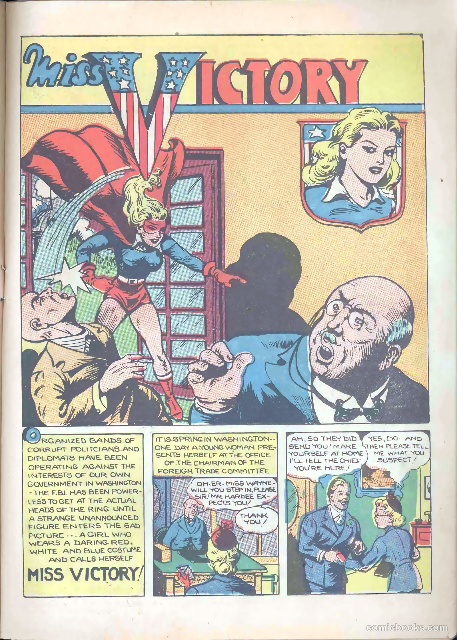 Captain Triumph Comics #11 (1948) — page 19 of 60