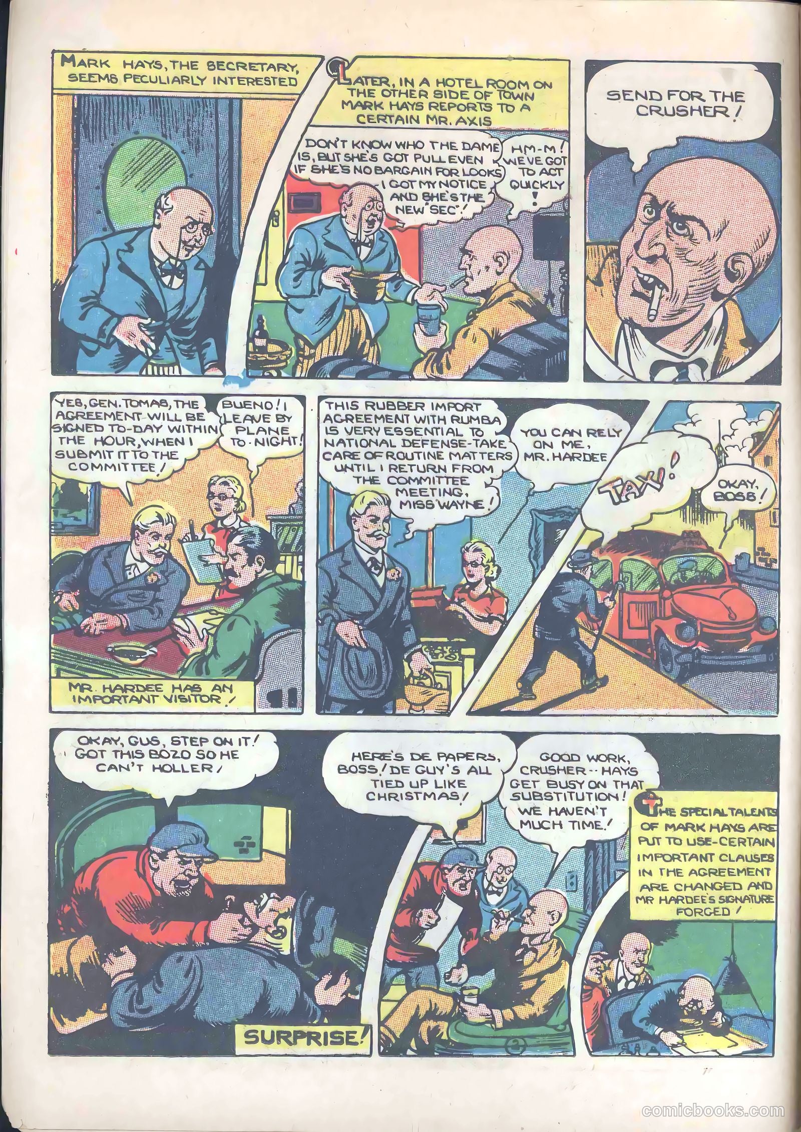 Captain Triumph Comics #11 (1948) — page 20 of 60