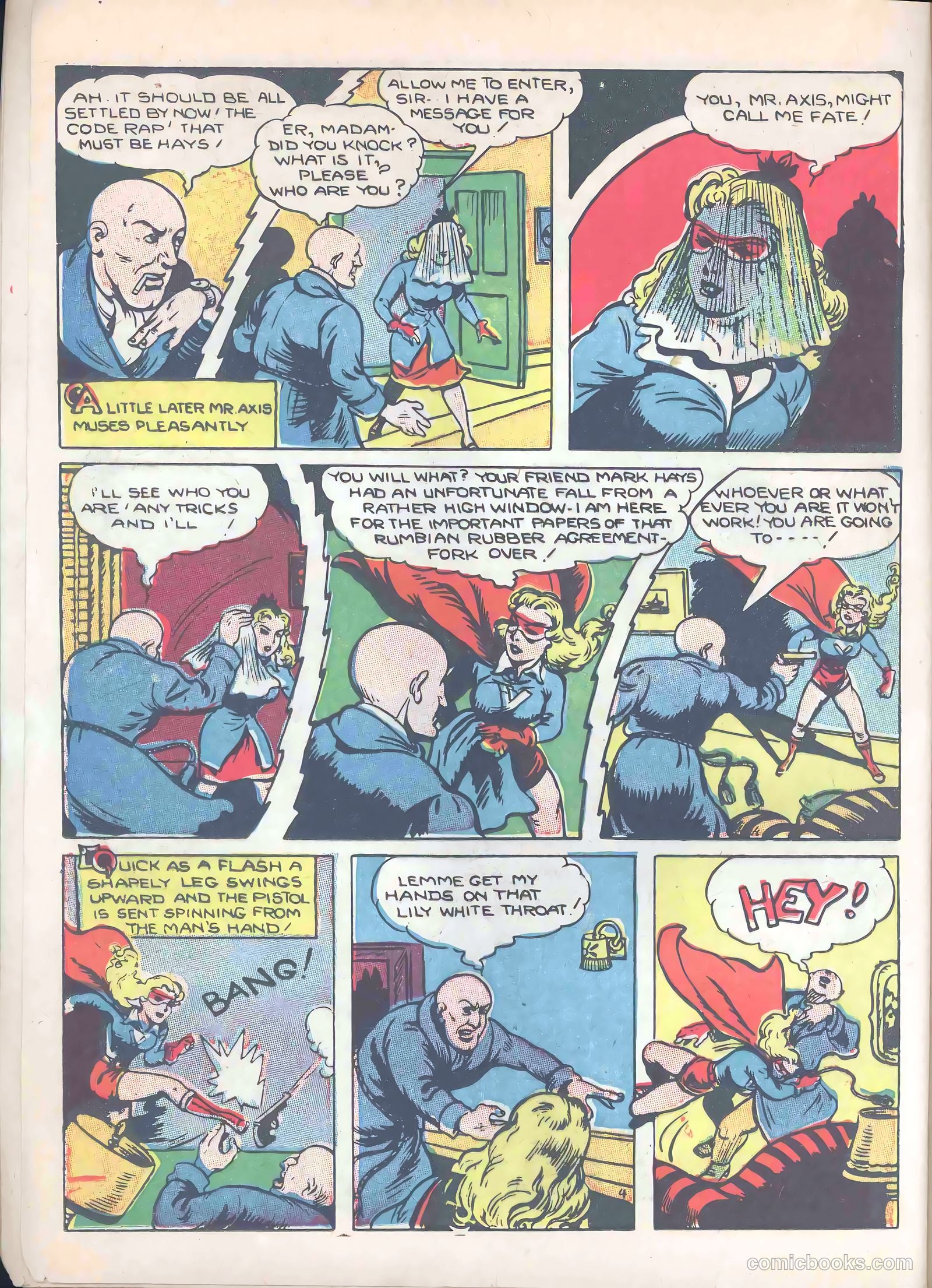 Captain Triumph Comics #11 (1948) — page 22 of 60