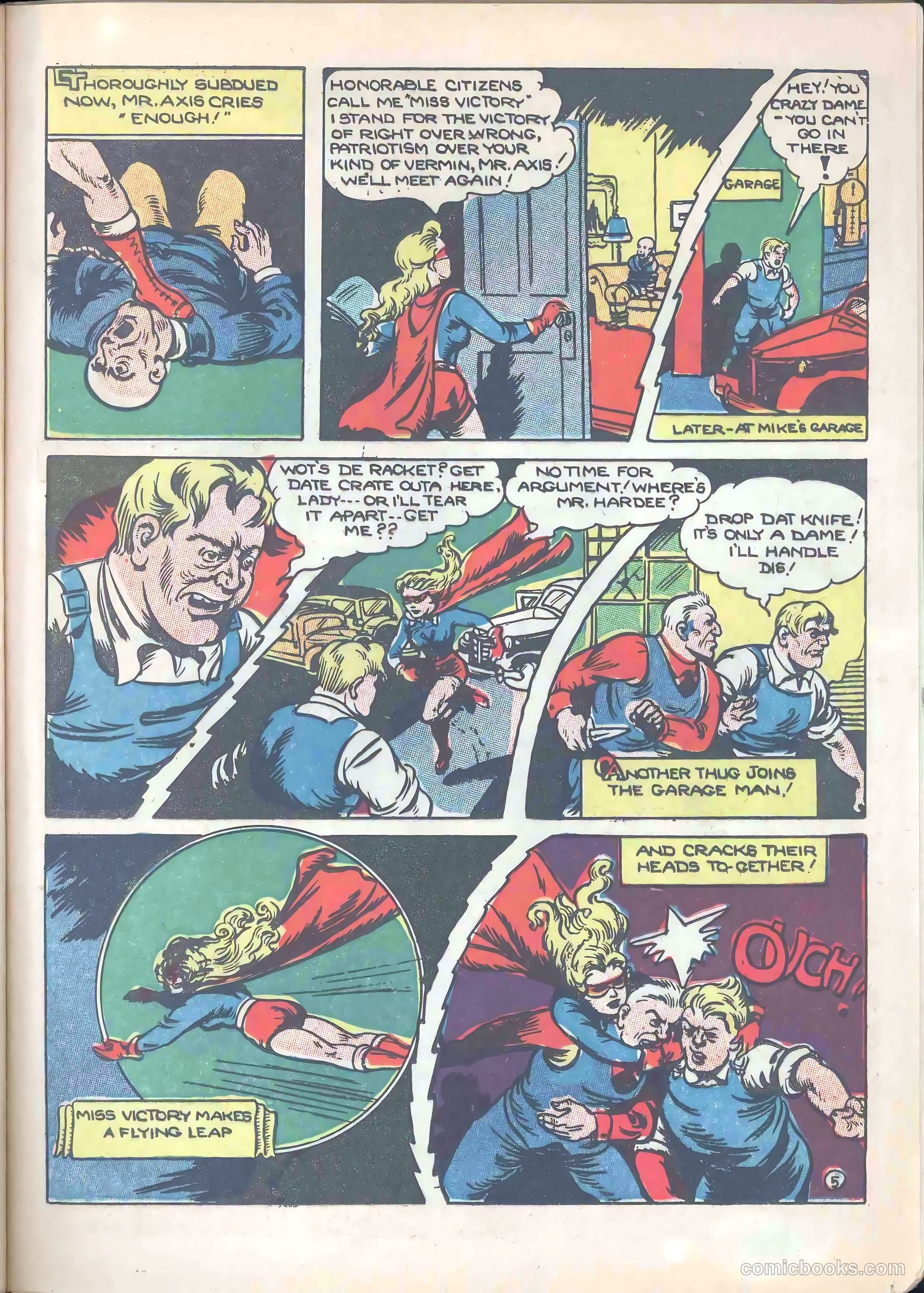 Captain Triumph Comics #11 (1948) — page 23 of 60