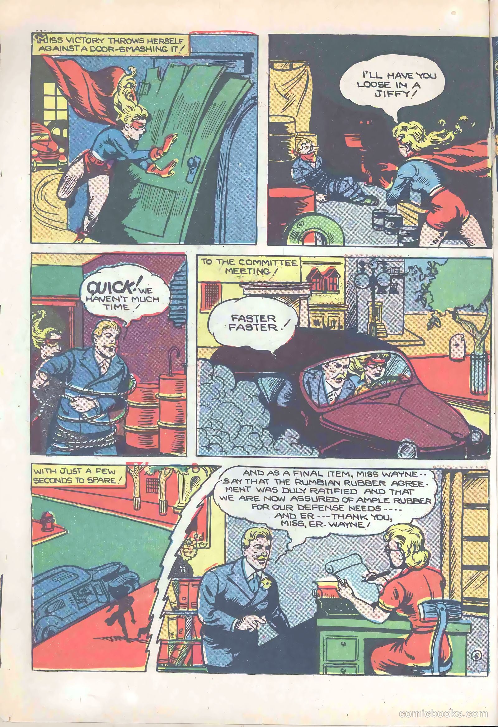 Captain Triumph Comics #11 (1948) — page 24 of 60